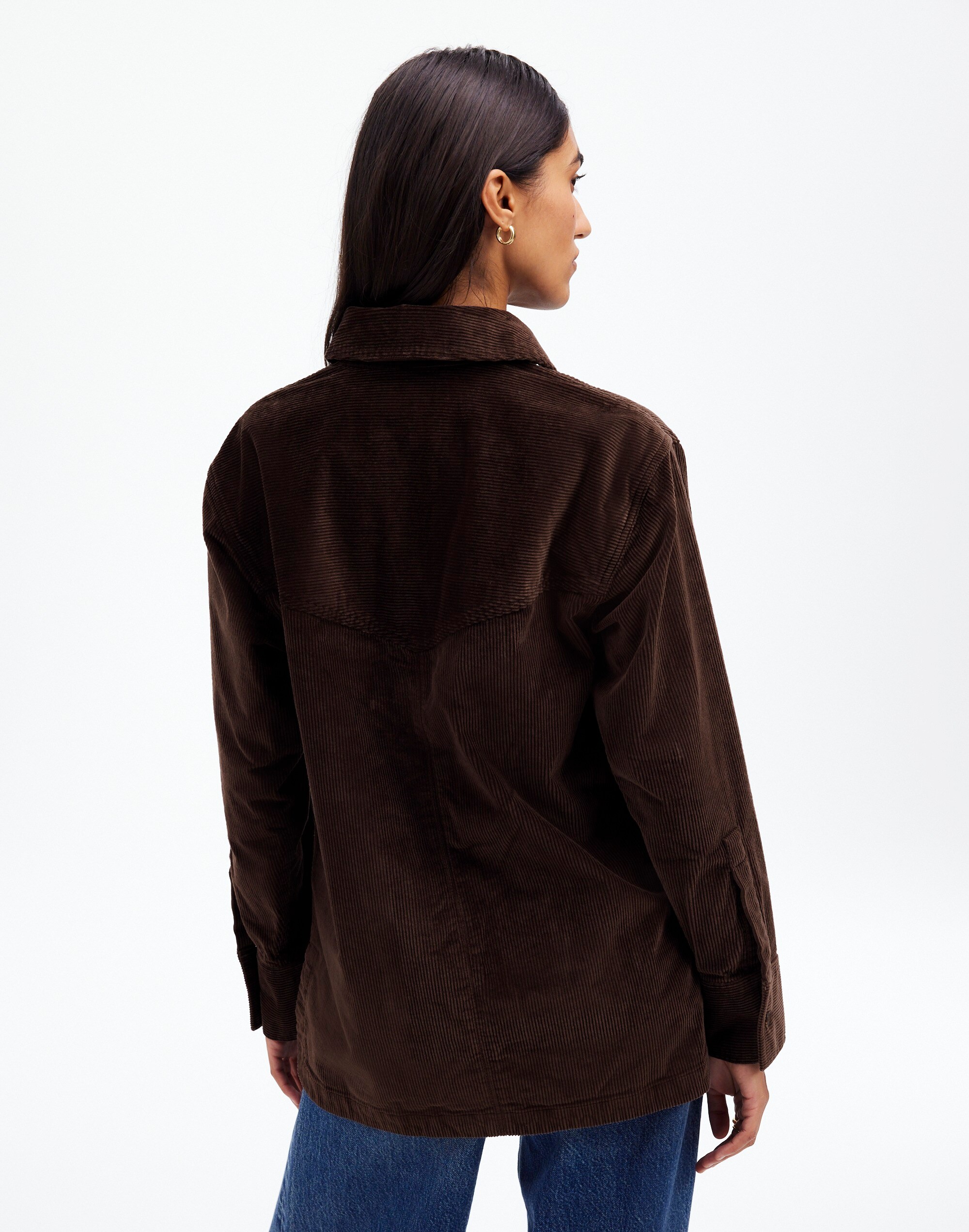 Corduroy Relaxed Shirt-Jacket
