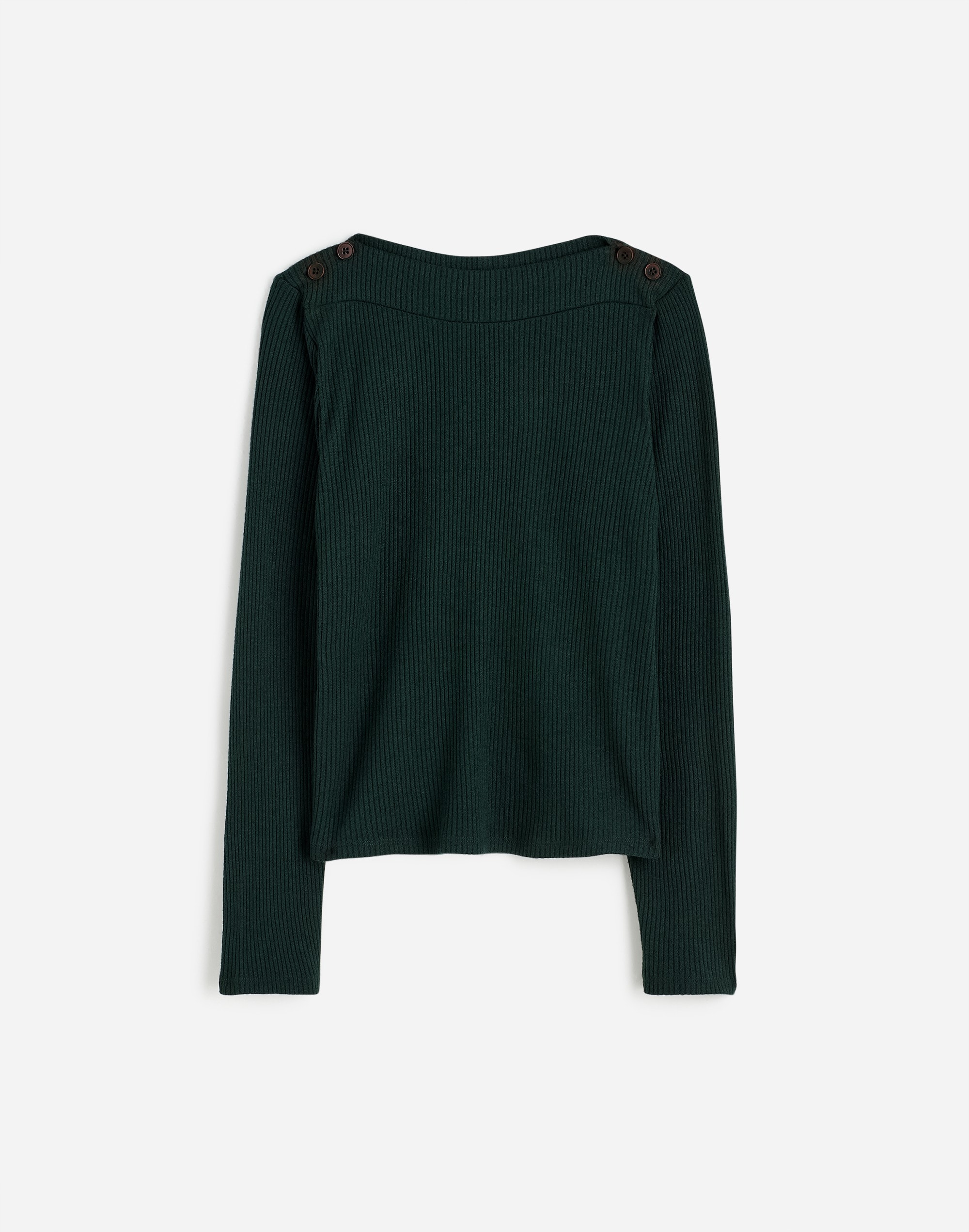 Boatneck Long-Sleeve Tee