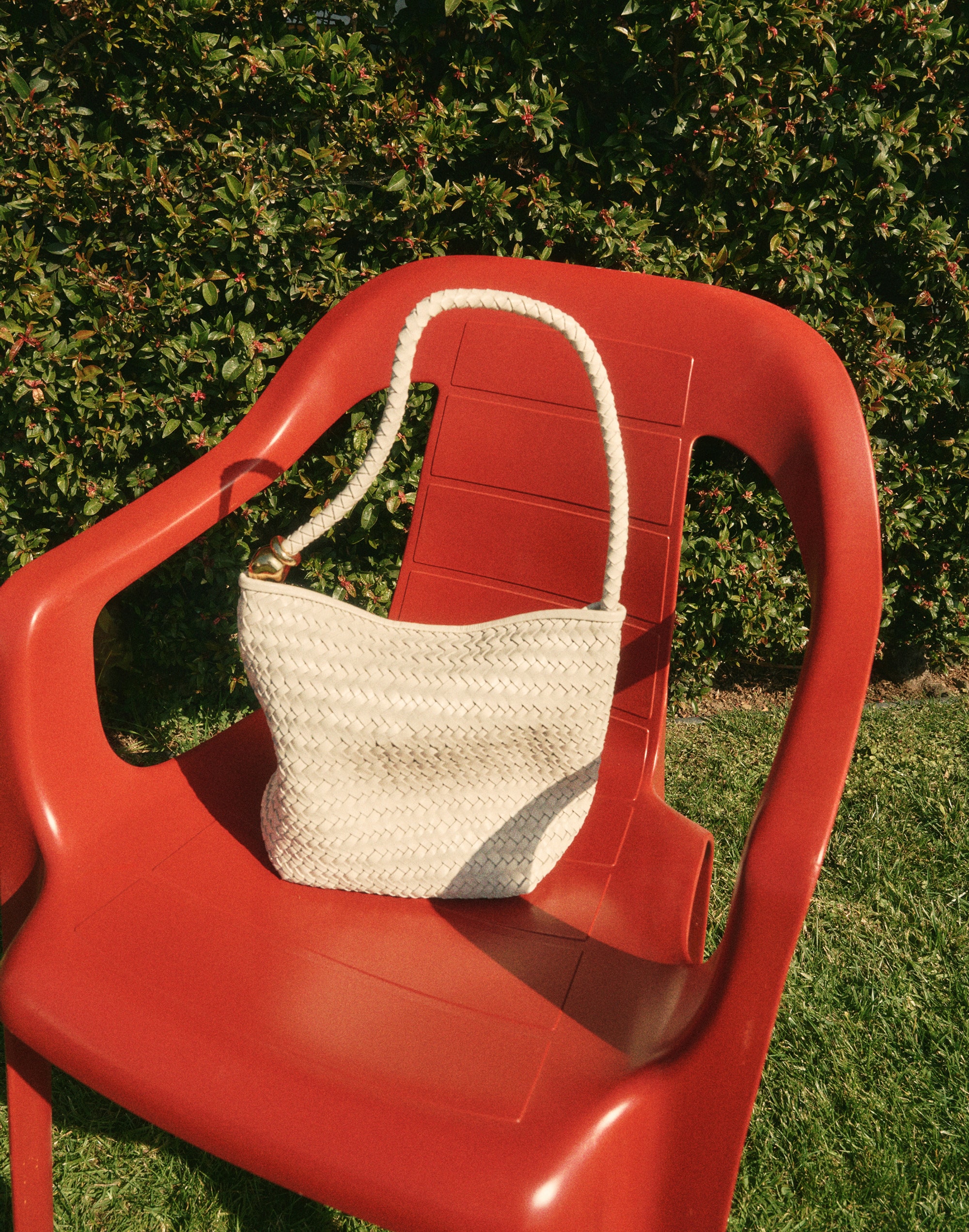 The Signature Woven Shoulder Bag