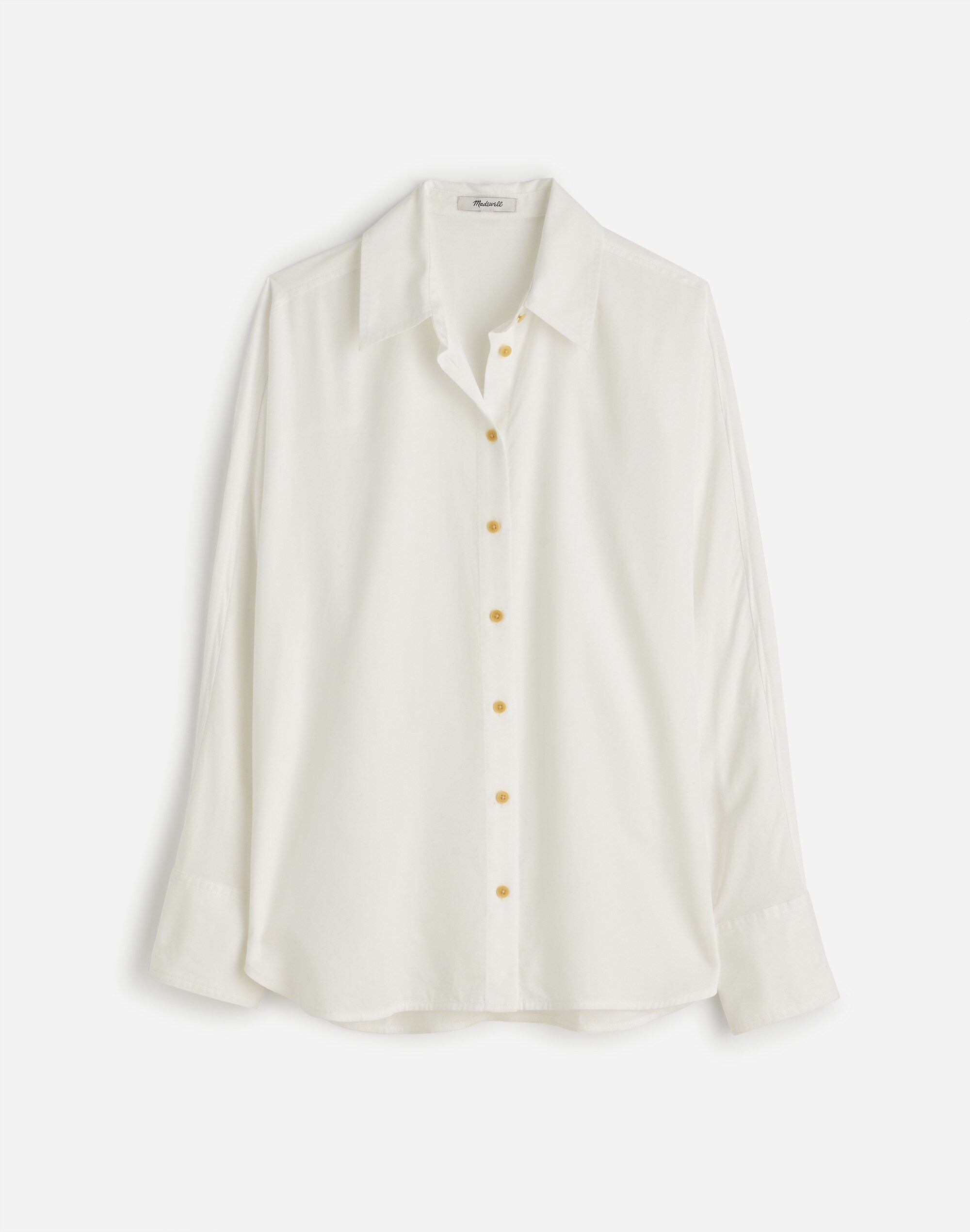 Plus Relaxed Dolman Button-Up Shirt