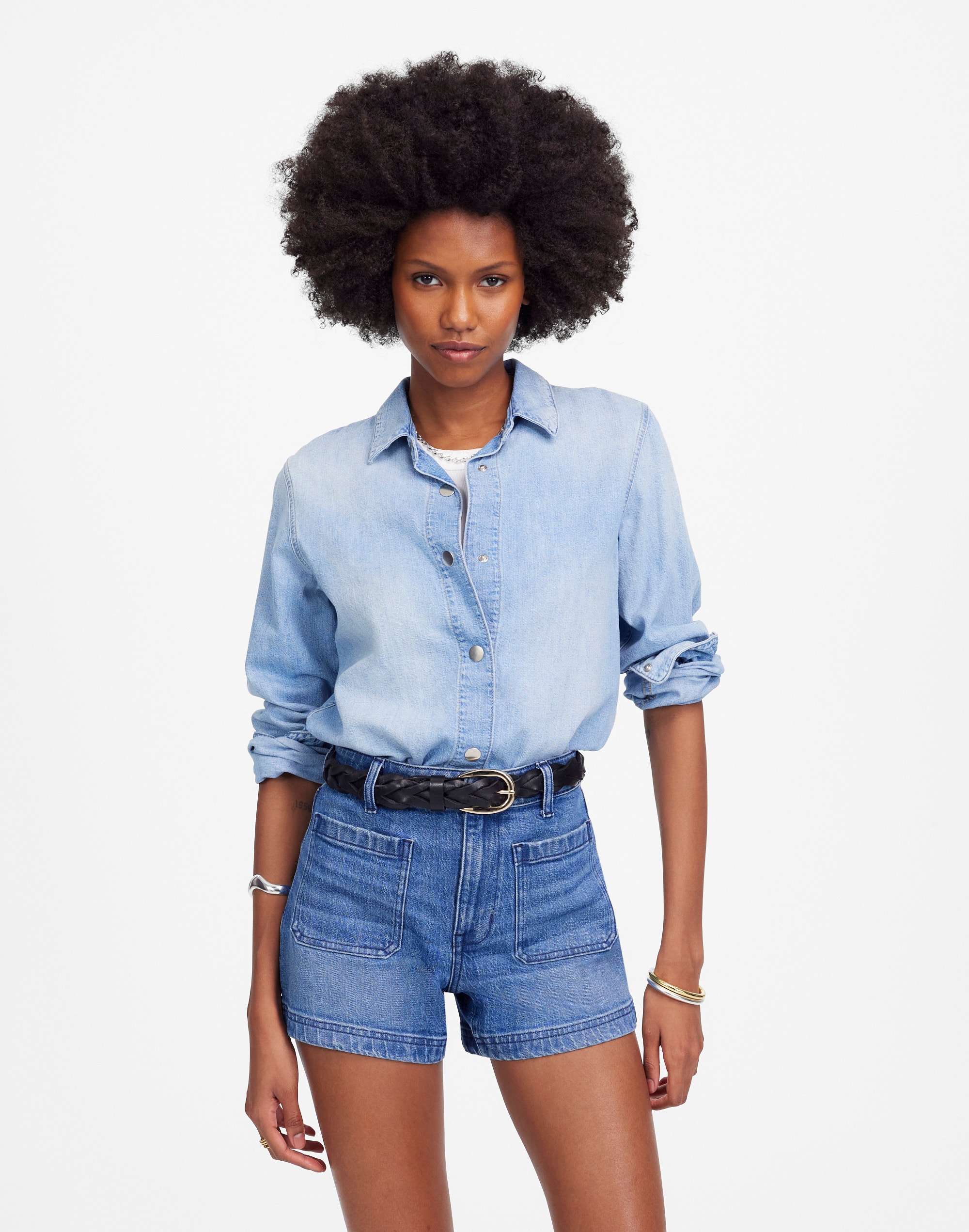 MADEWELL THE DENIM EMMETT SHORT