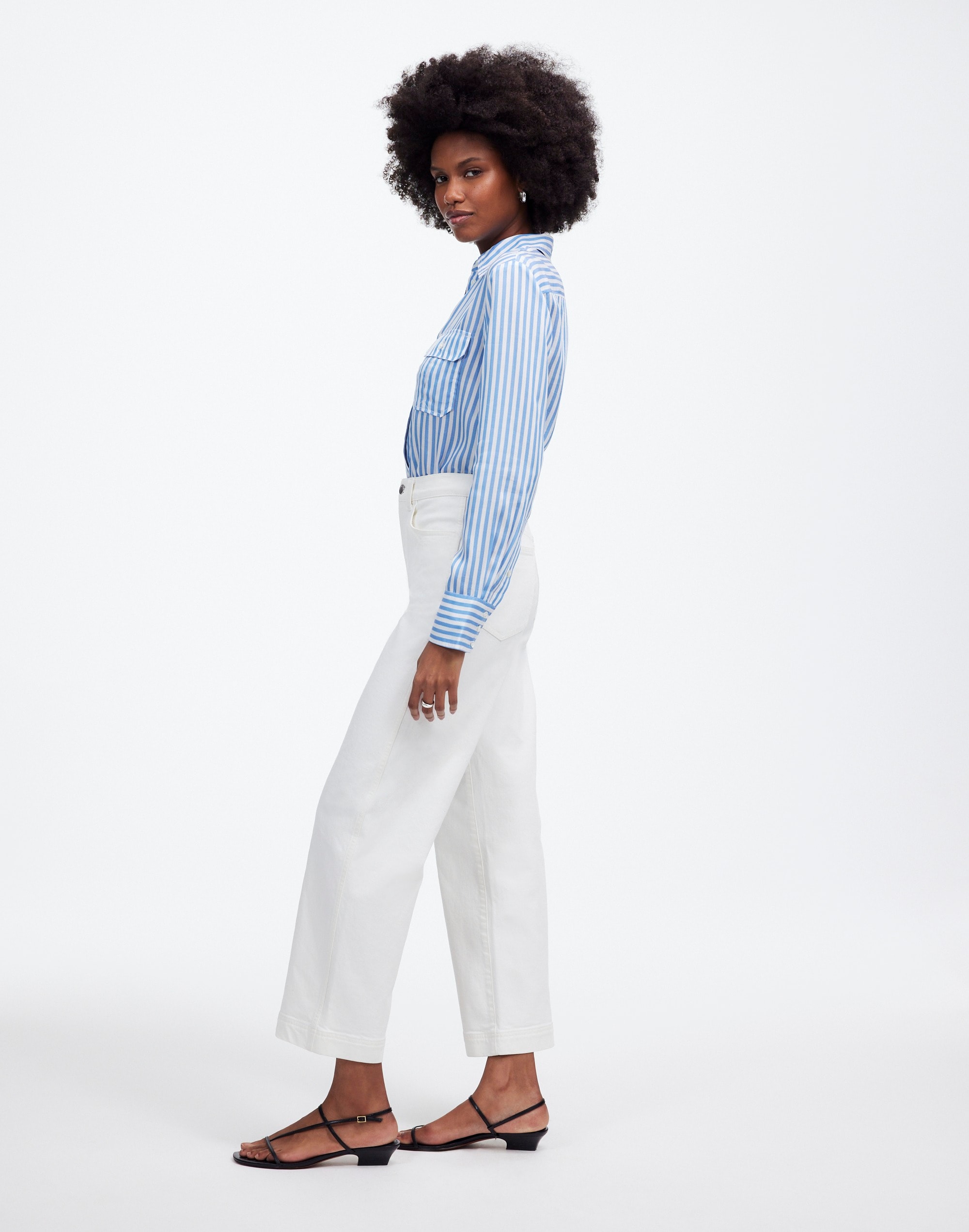 The Perfect Vintage Wide-Leg Crop Jean