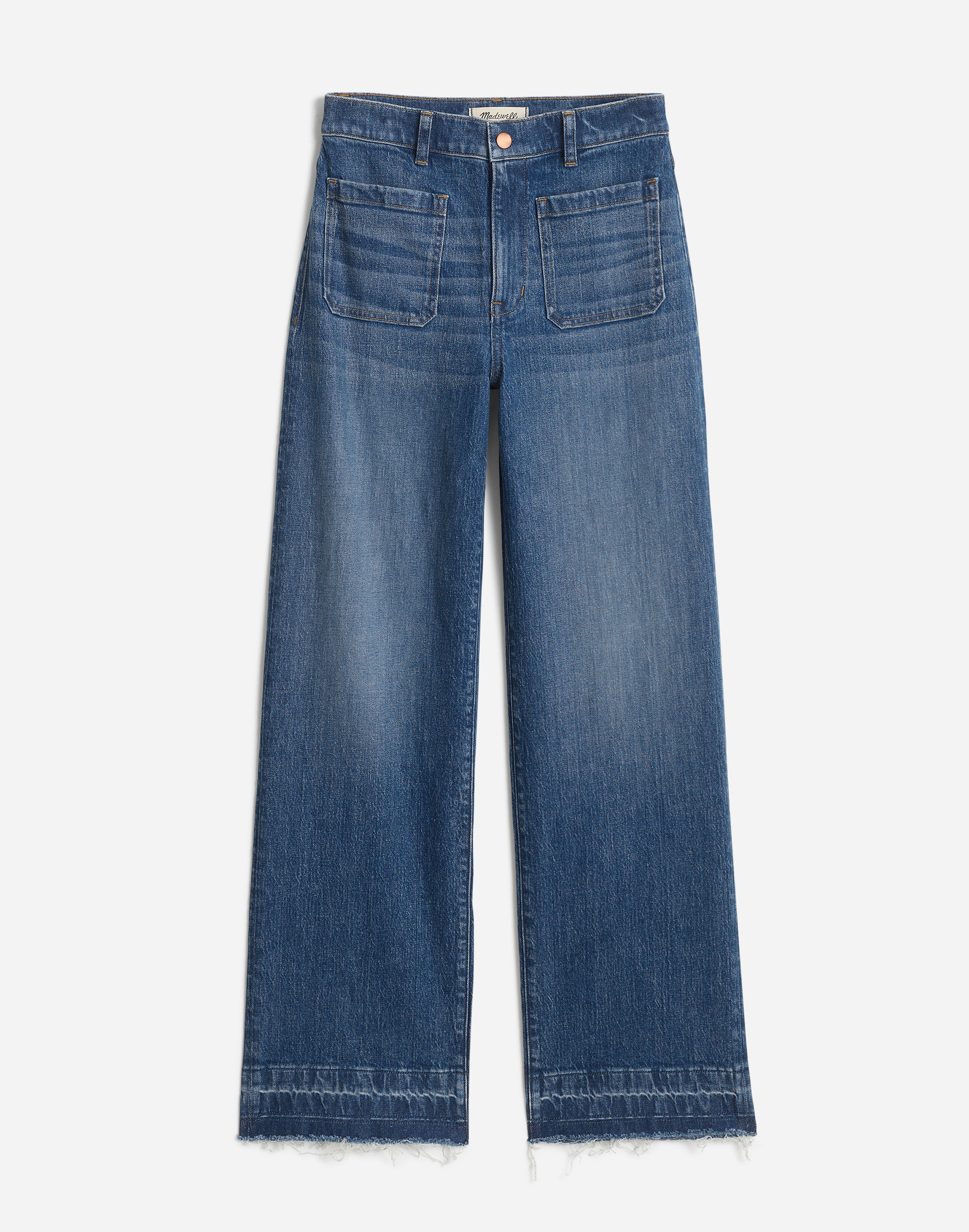 Emmett Wide-Leg Jean: Let Down Hem Edition