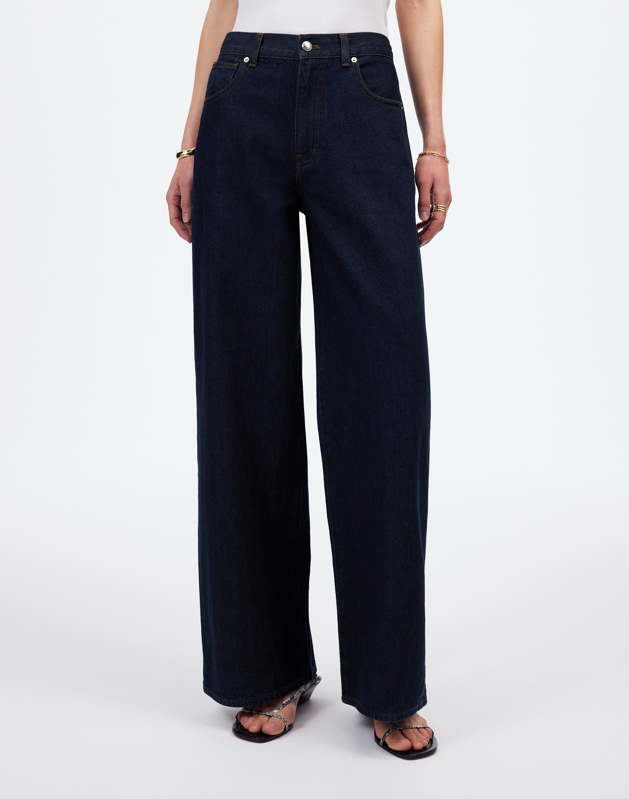 MADEWELL SUPERWIDE-LEG JEANS