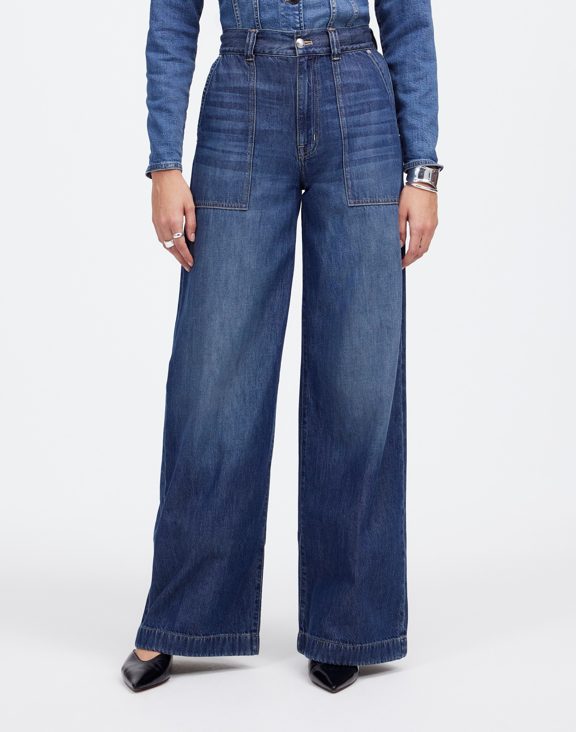 Superwide-Leg Jeans: Airy Denim Edition