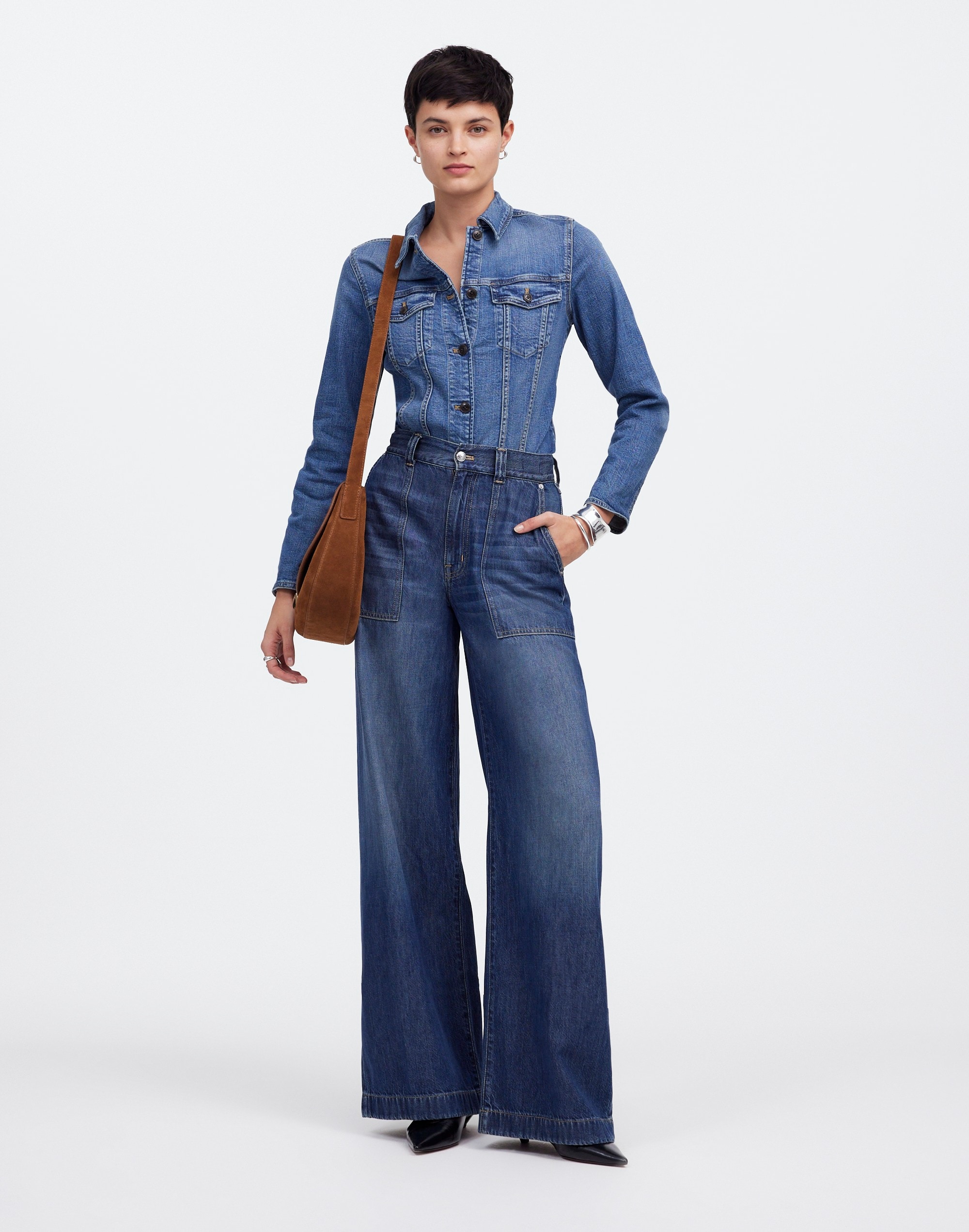 Superwide-Leg Jeans: Airy Denim Edition