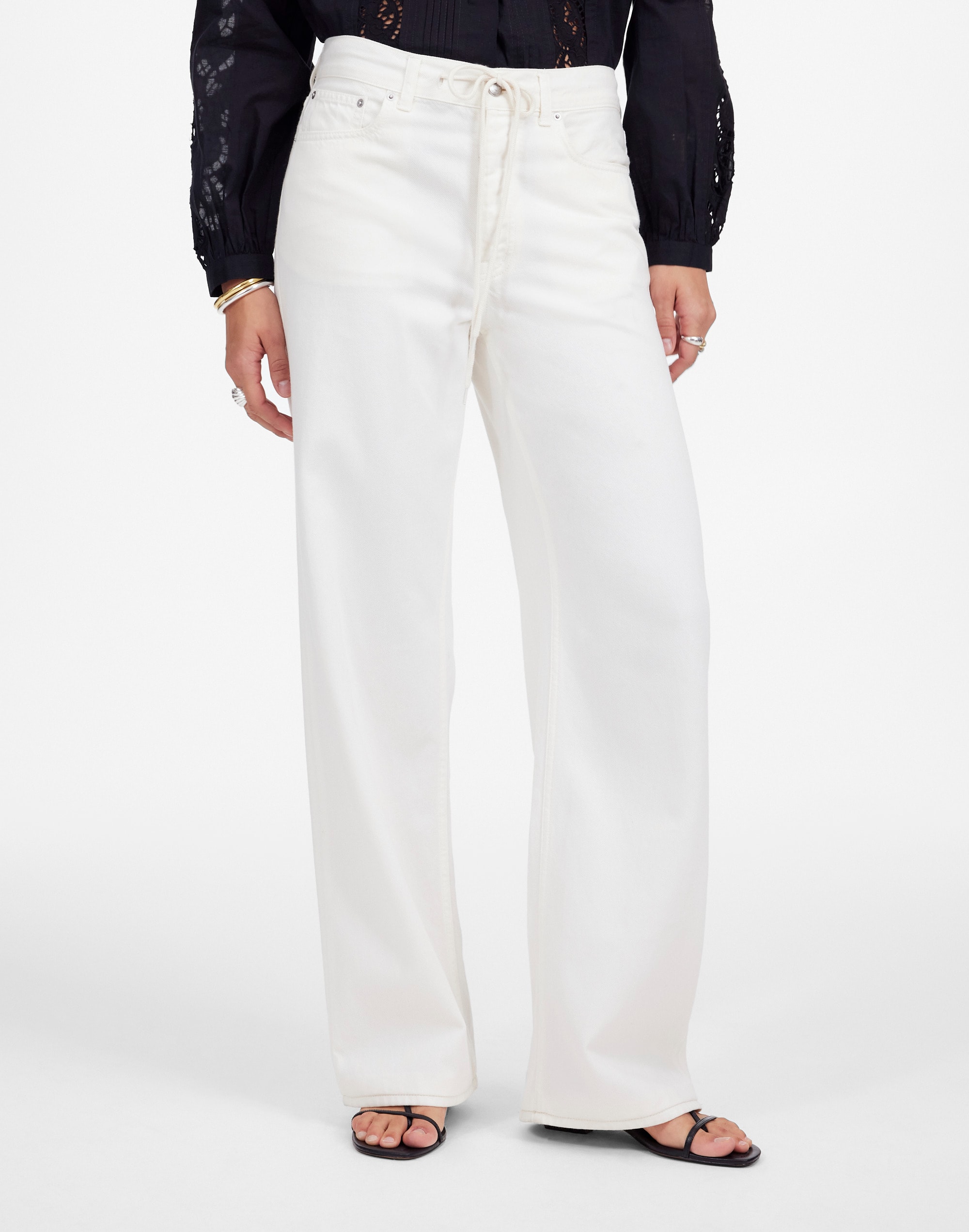 Low-Slung Baggy Jean in Vintage Canvas: Airy Denim Edition Alternate Image 1