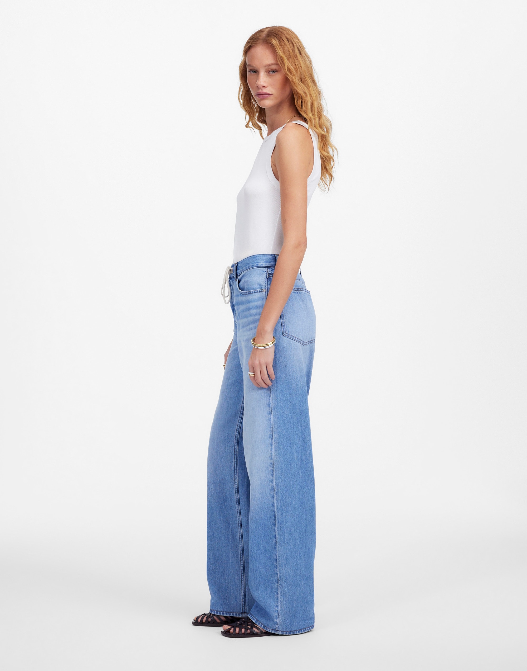 Low-Slung Baggy Jean: Airy Denim Edition