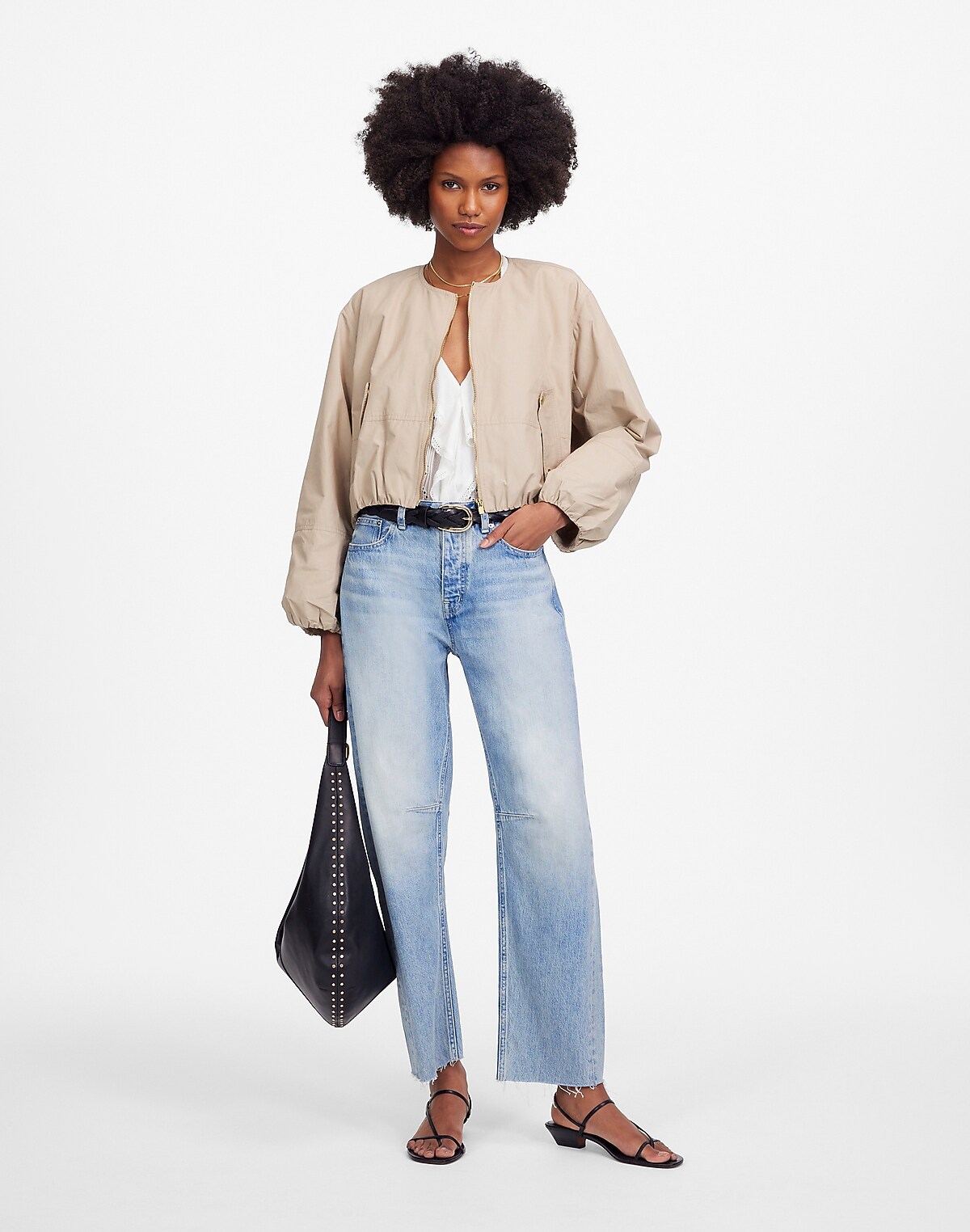 The Darted Barrel-Leg Jean
