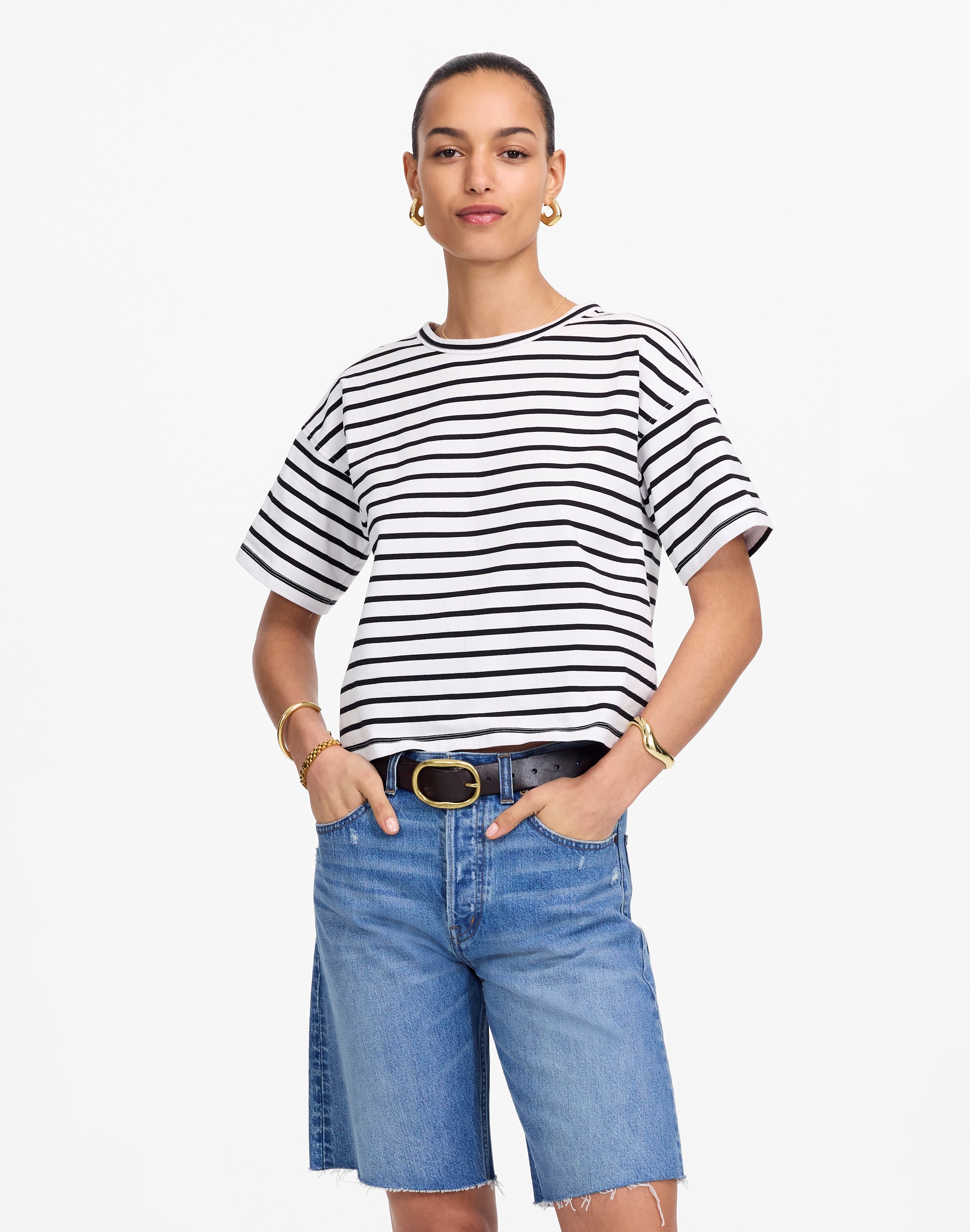 MADEWELL THE ESSEX LONG BAGGY SHORT