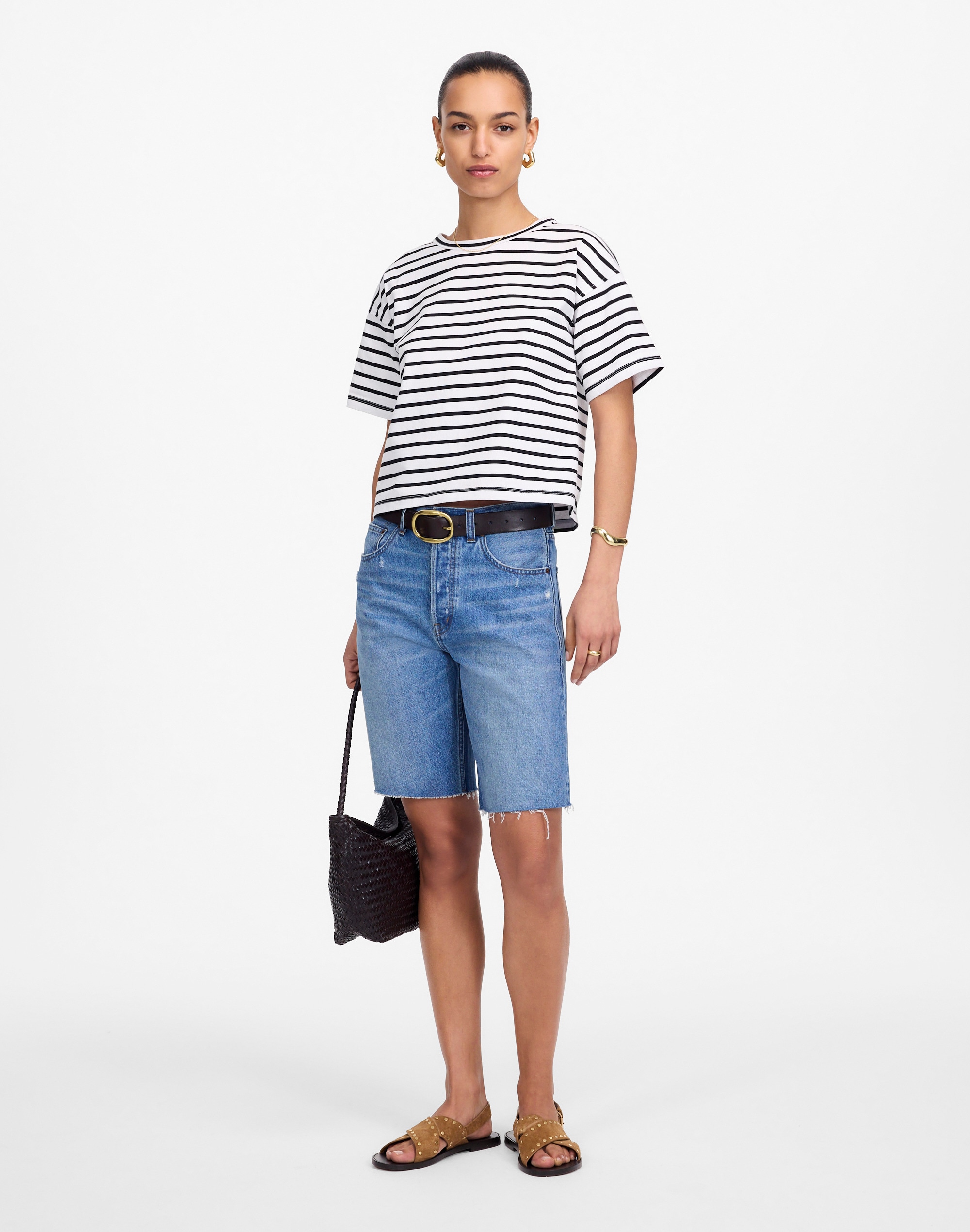 MADEWELL THE ESSEX LONG BAGGY SHORT
