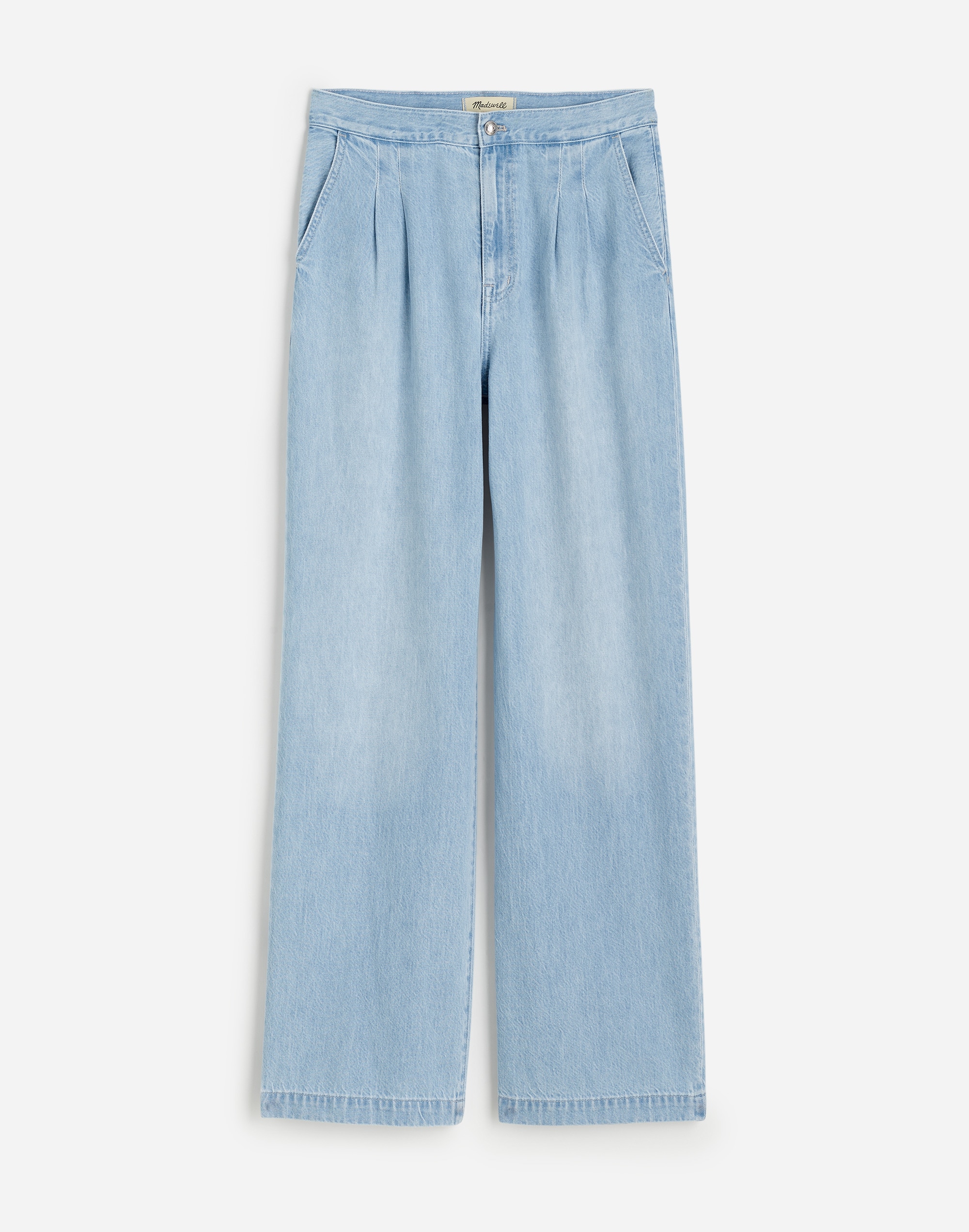 The Harlow Wide-Leg Denim Trouser in Noll Wash: Airy Denim Edition Alternate Image 6