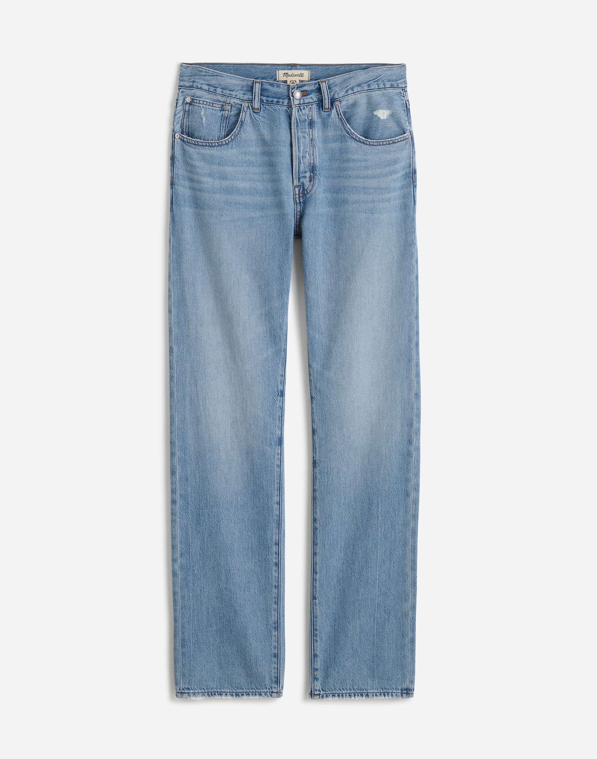 The Dean Easy Straight Jean in Northridge Wash: Airy Denim Edition