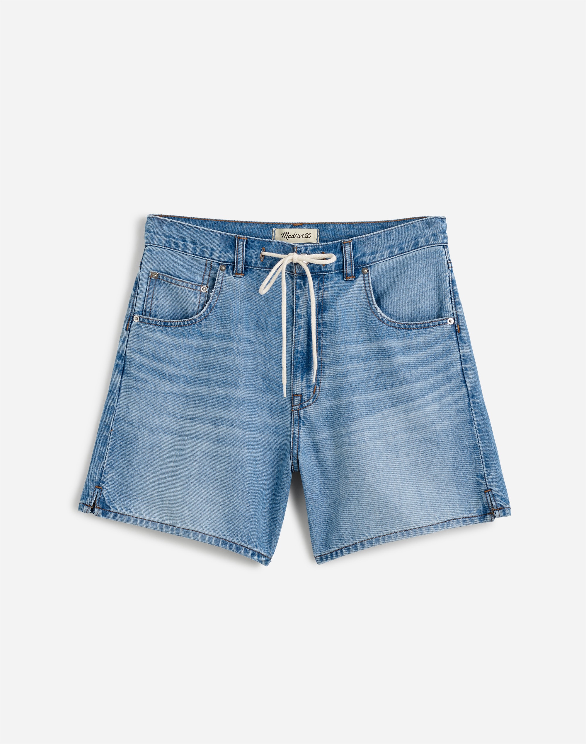 Drawstring Jean Short: Airy Denim Edition