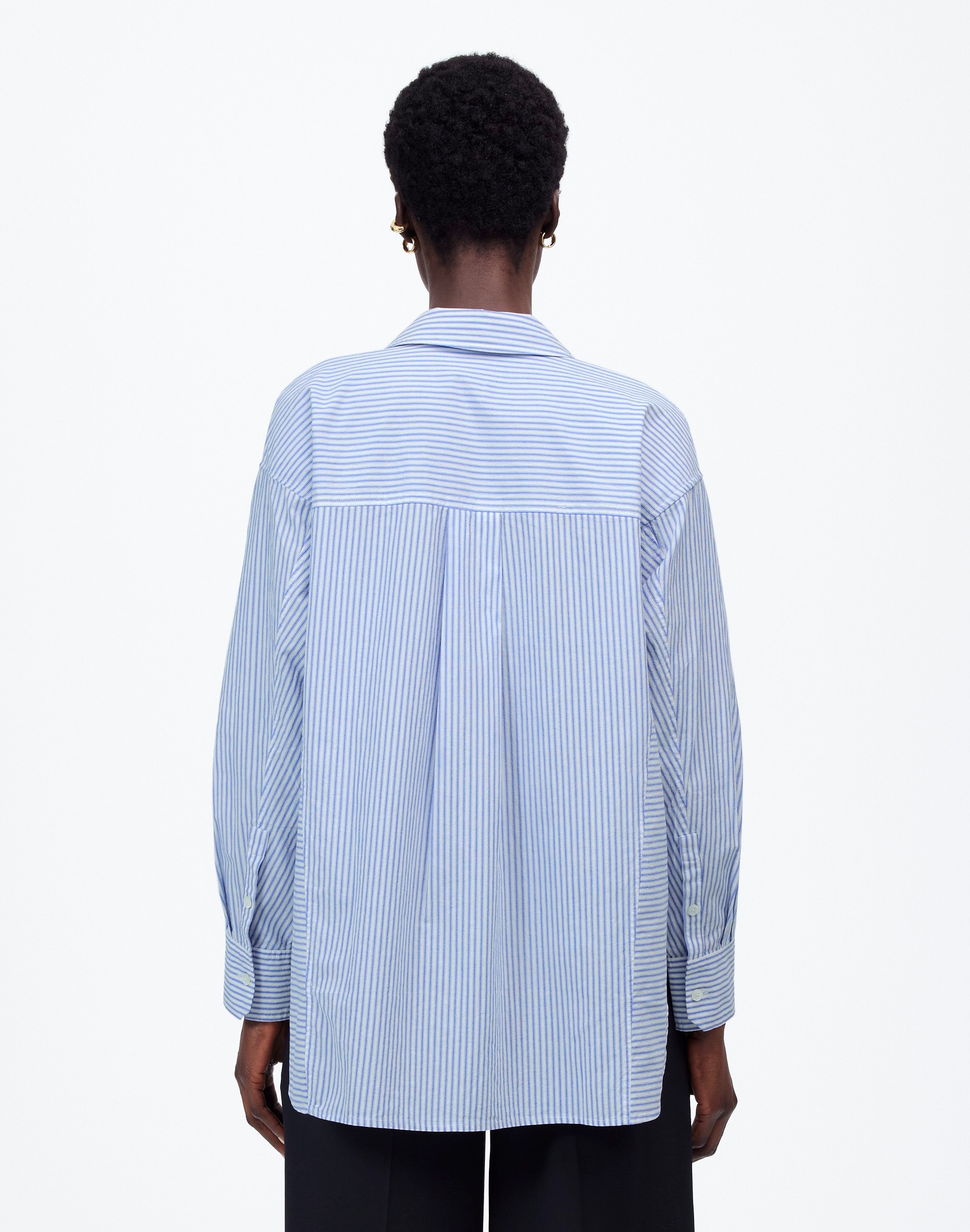 Poplin Side-Panel Shirt
