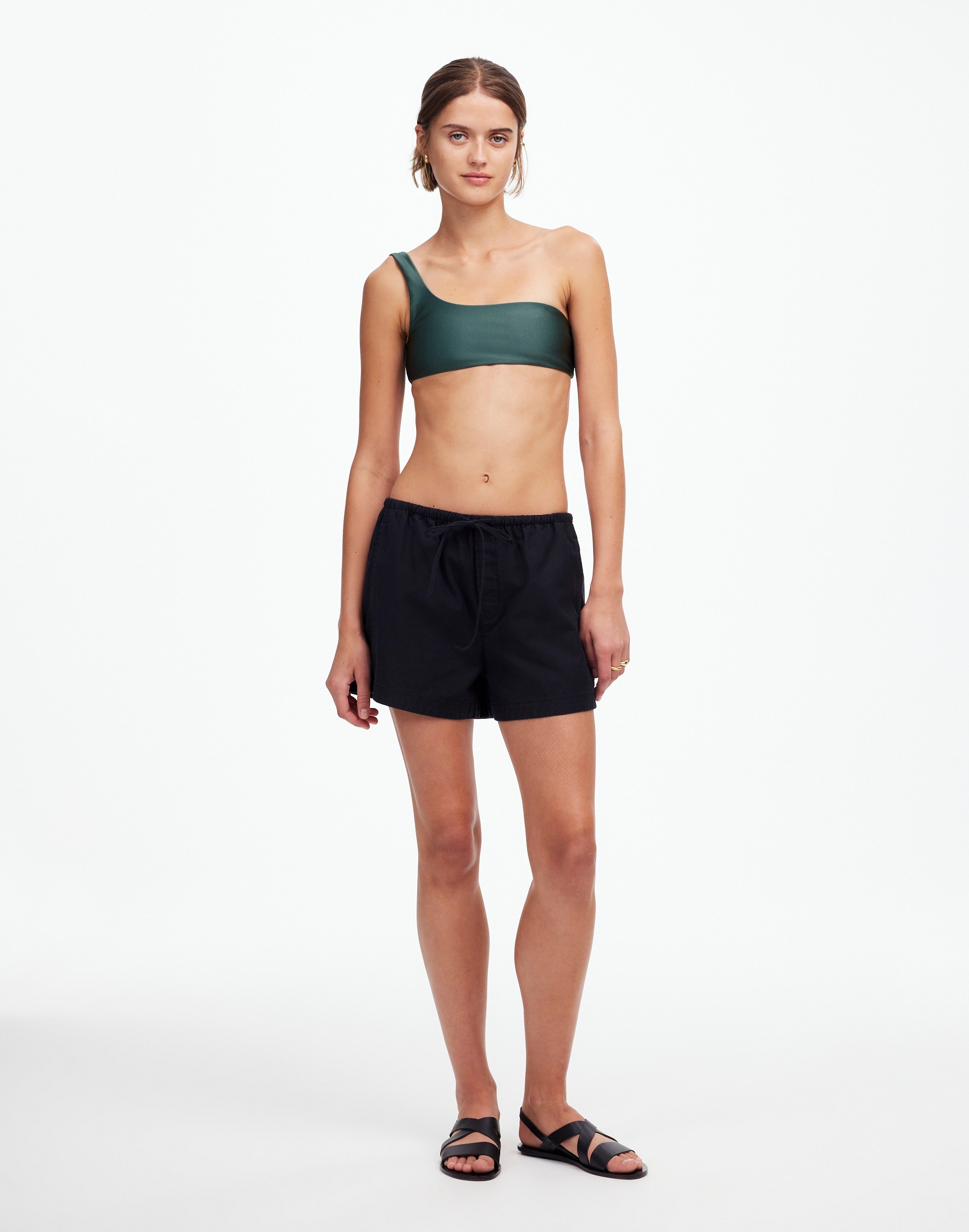 jade swim&reg; eliza one-shoulder bikini top