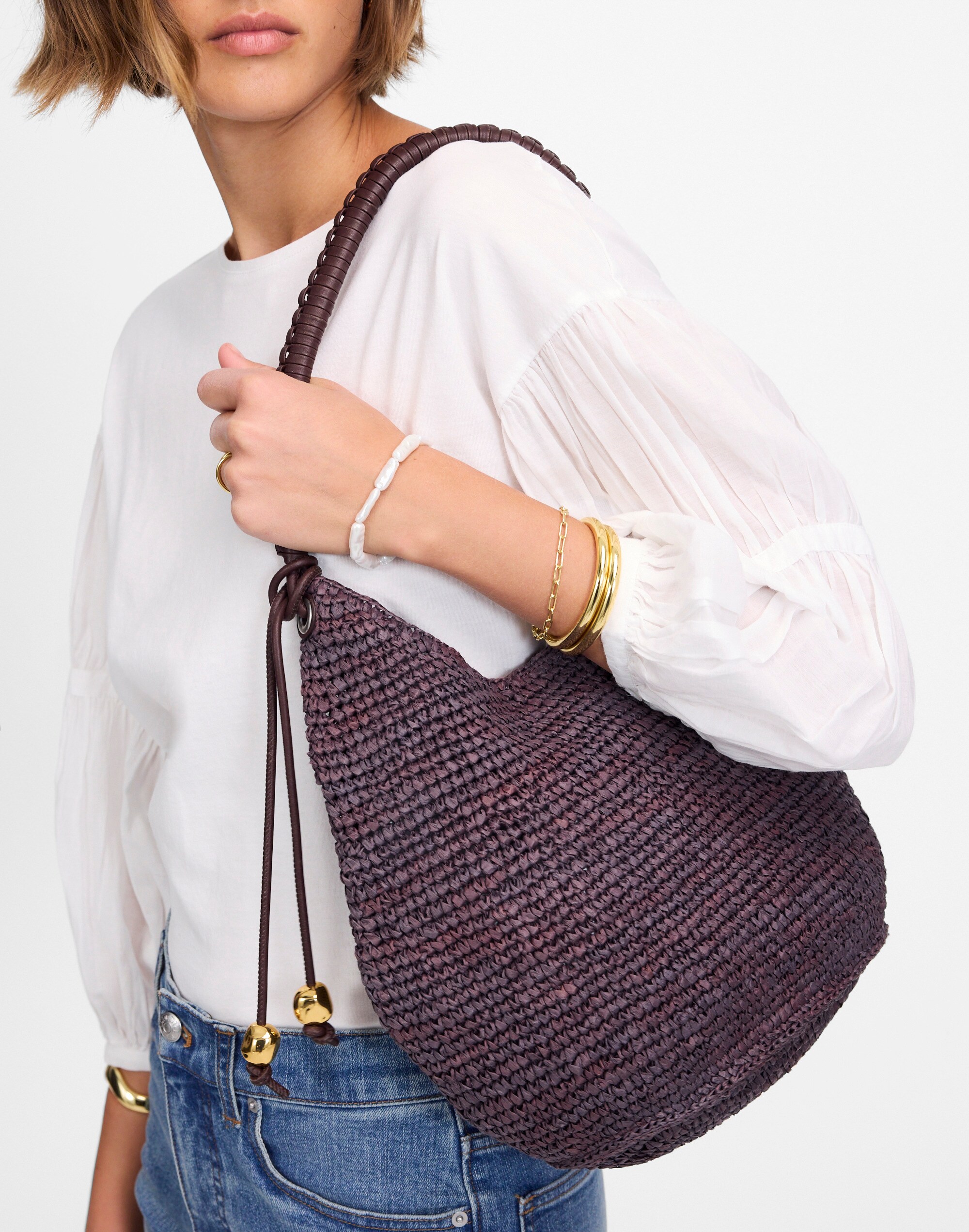 The Camren Straw Bag | Madewell