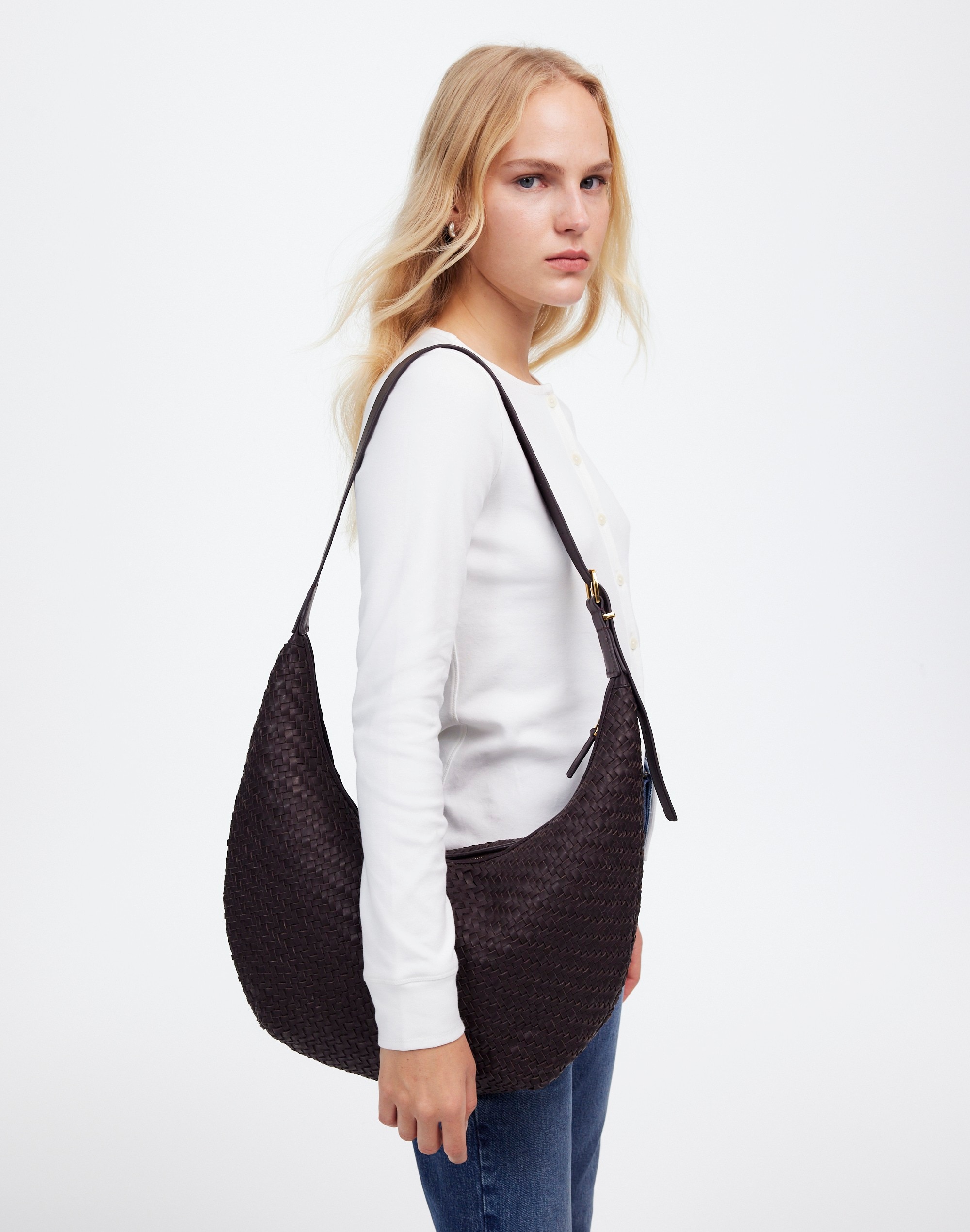 The Essential Curve Shoulder Bag | Madewell