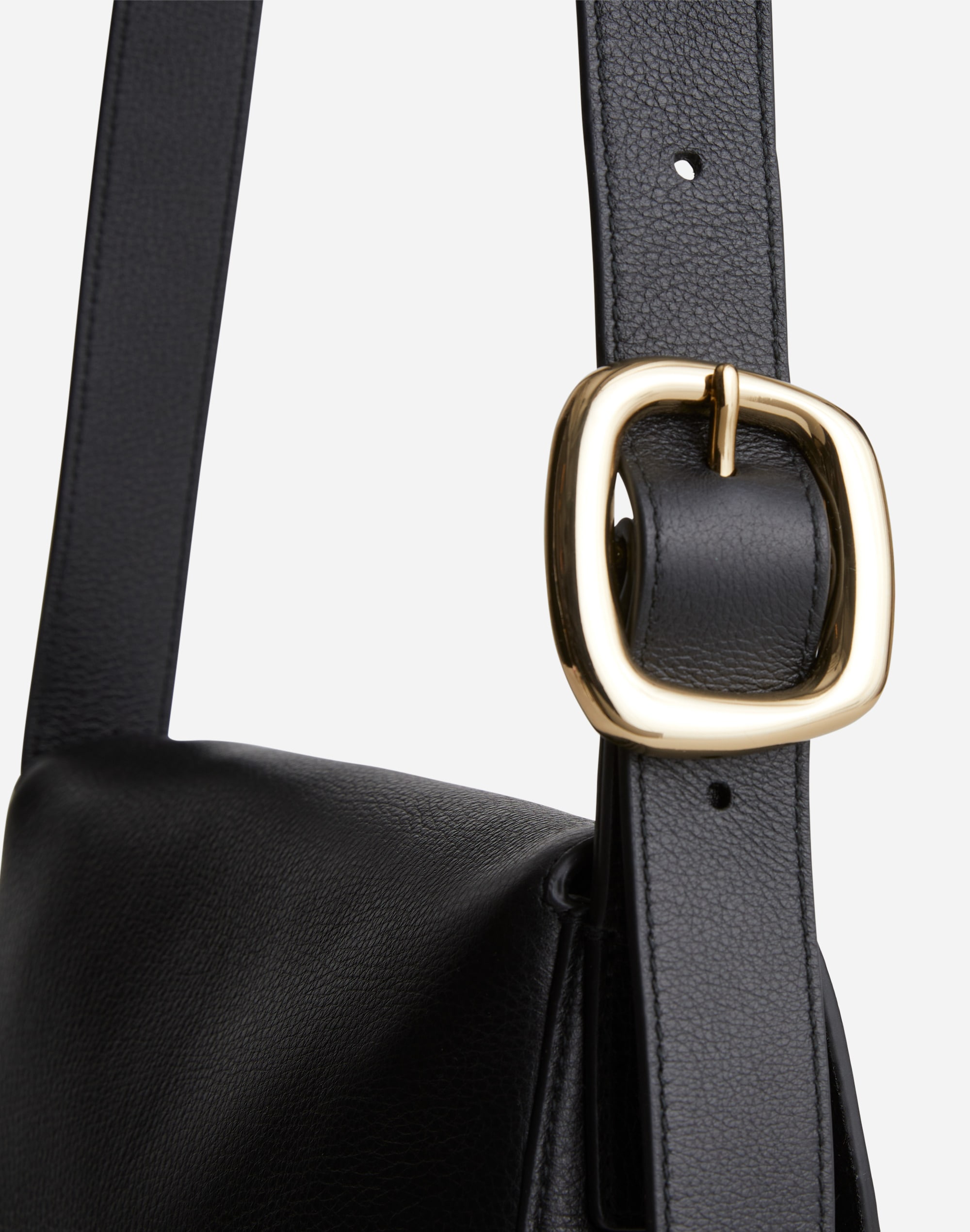The Sculptural Buckle Crossbody Bag