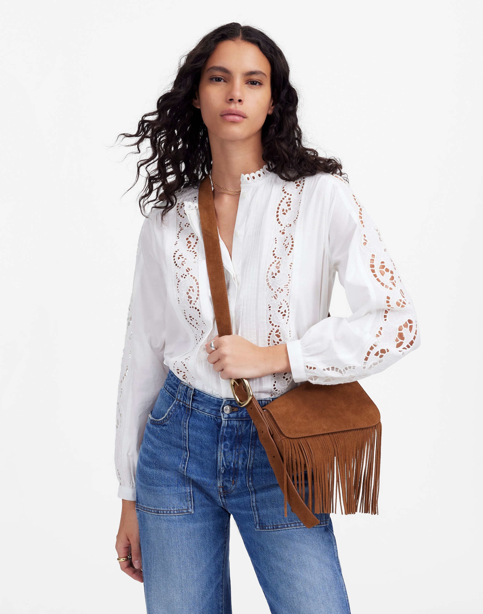 The Sculptural Buckle Crossbody Bag