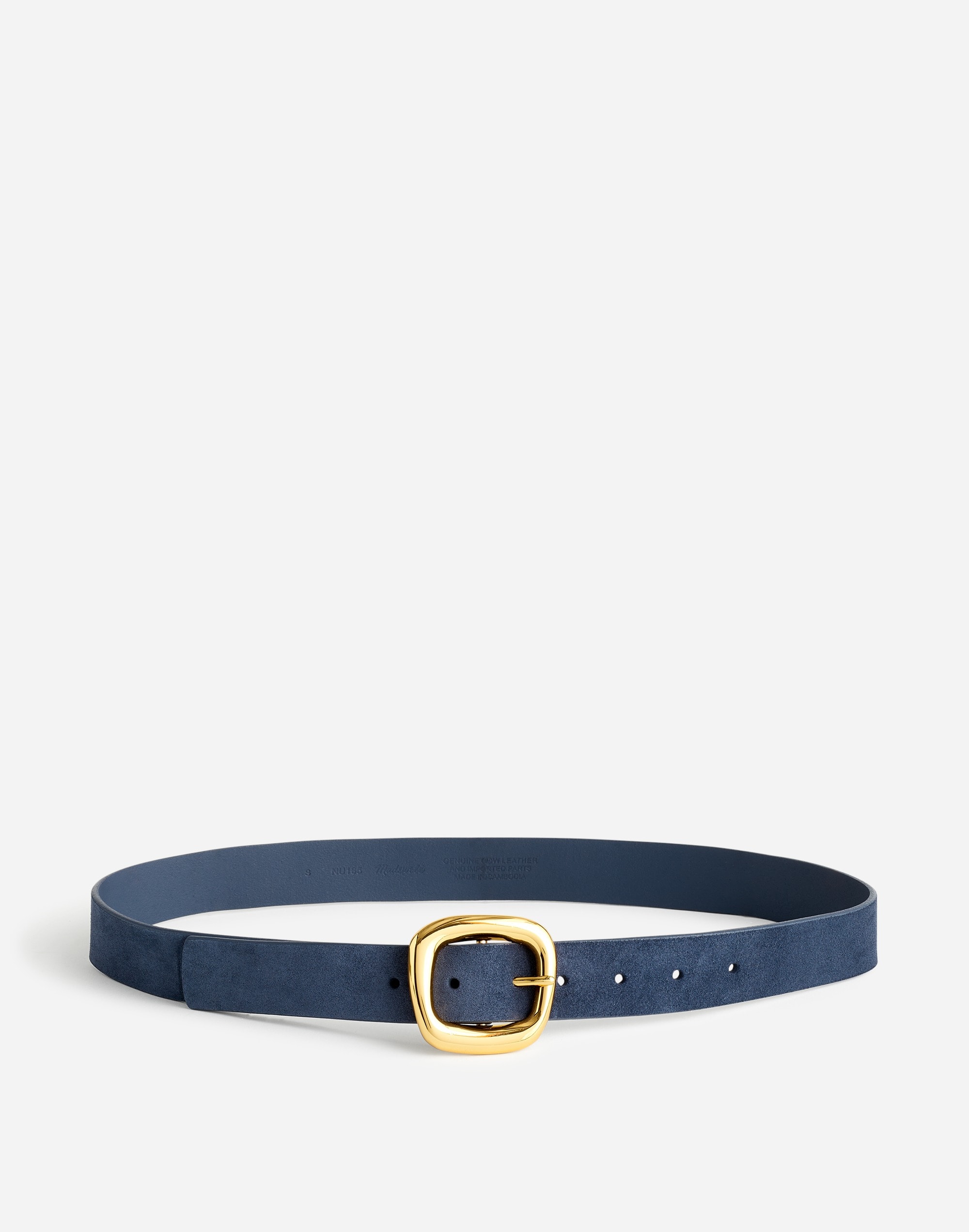 Sculptural Buckle Belt