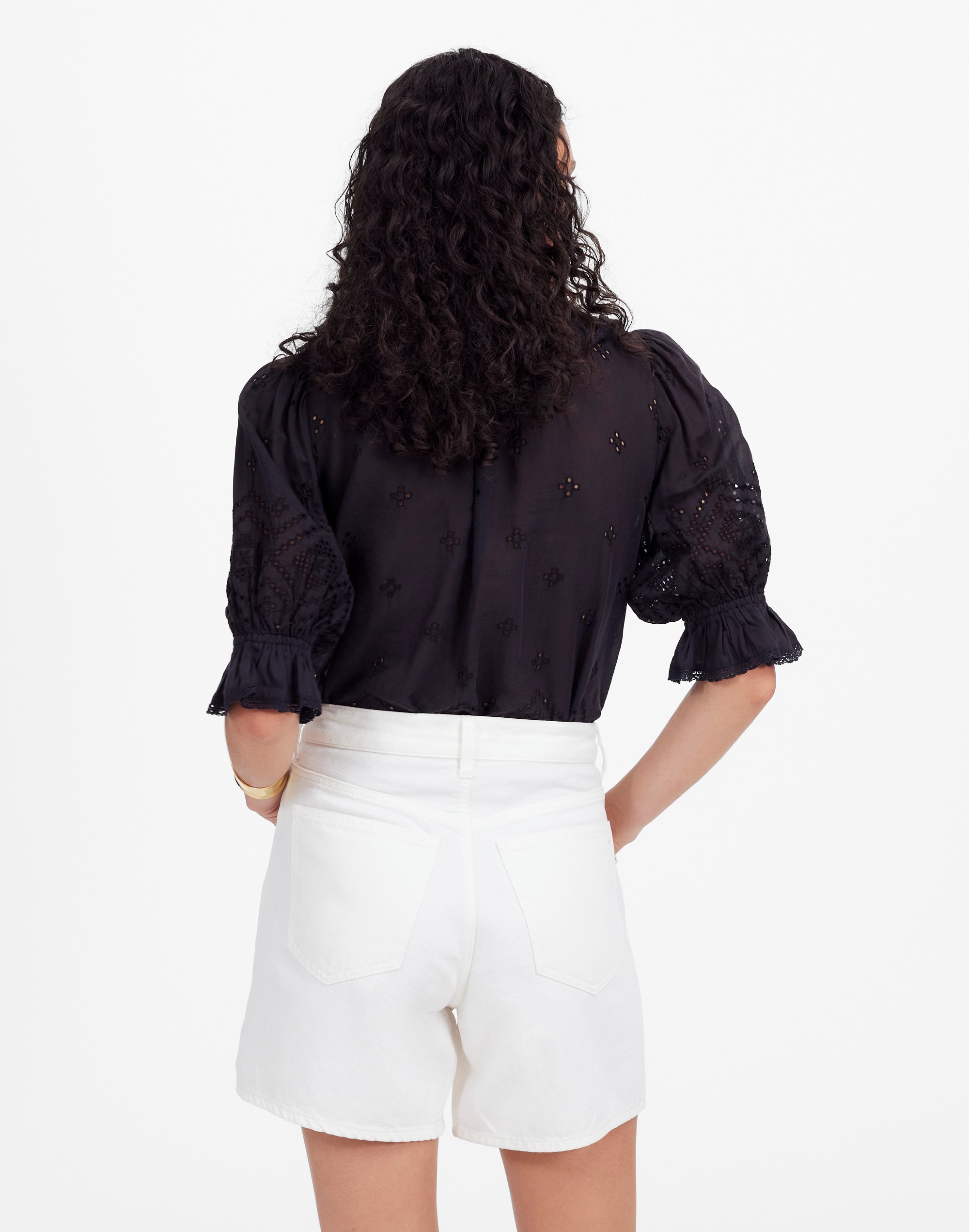 Drawstring Jean Short: Airy Denim Edition