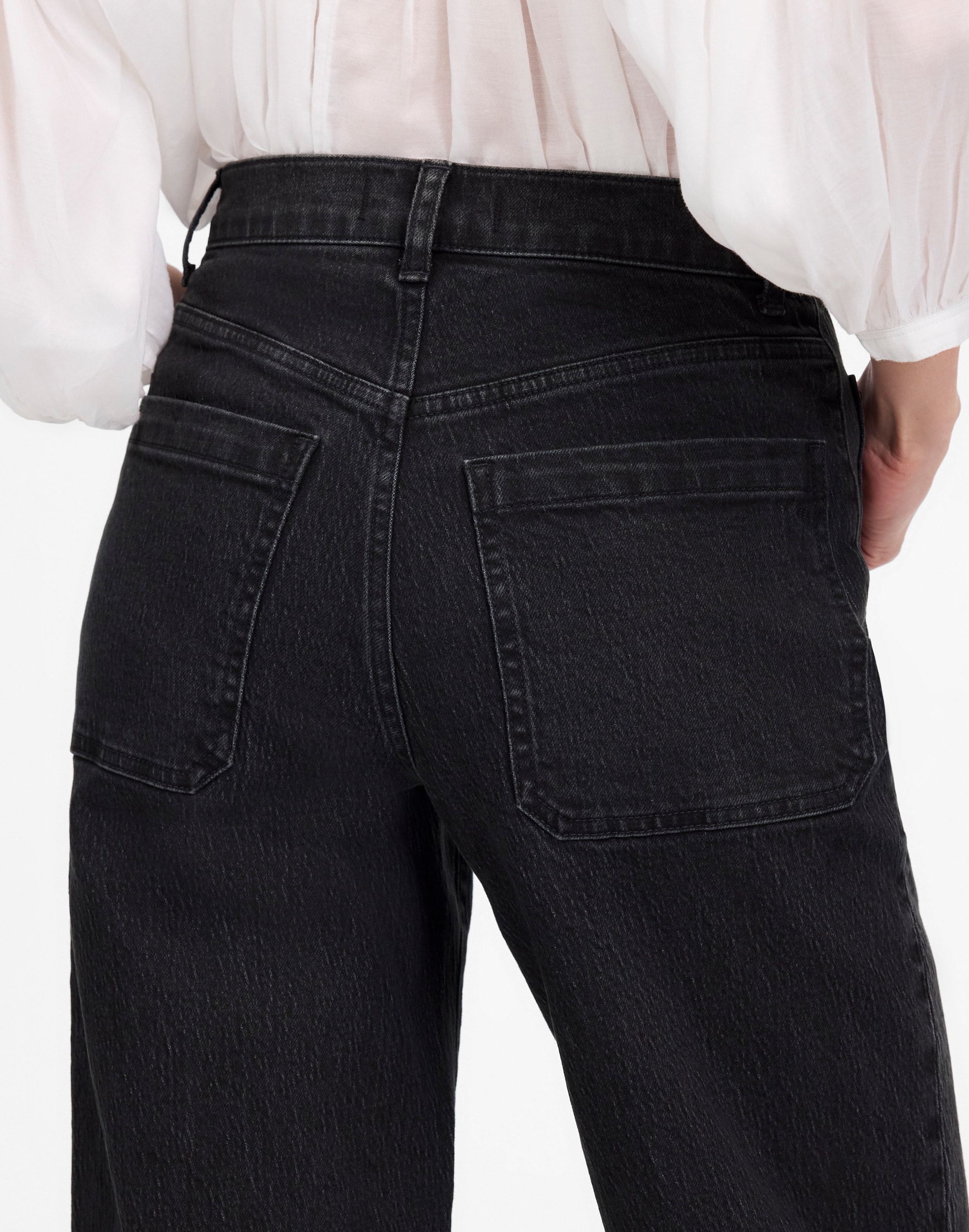 Emmett Wide-Leg Jean: Let Down Hem Edition