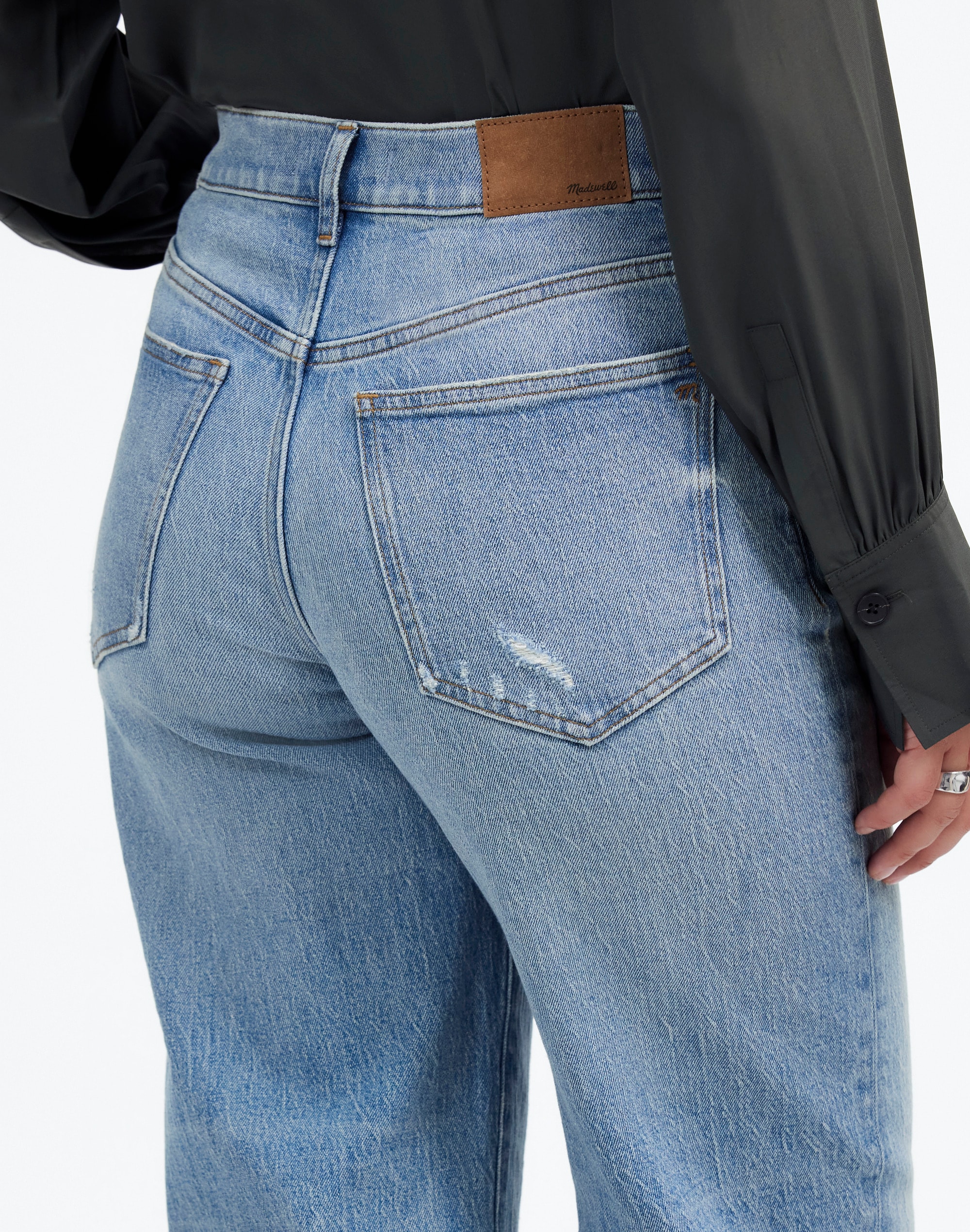 The Perfect Vintage Wide-Leg Crop Jean