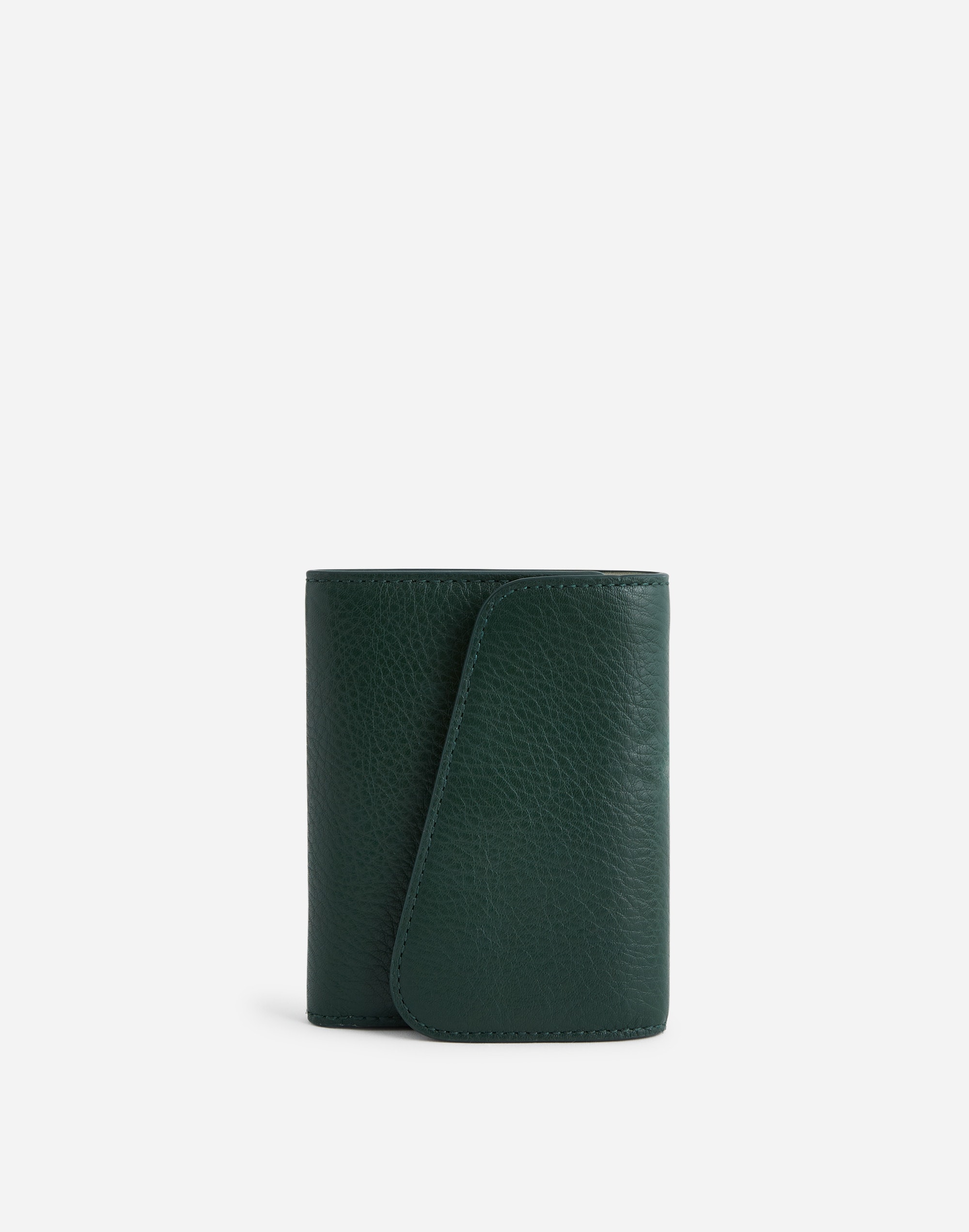 Angled Flap Trifold Wallet