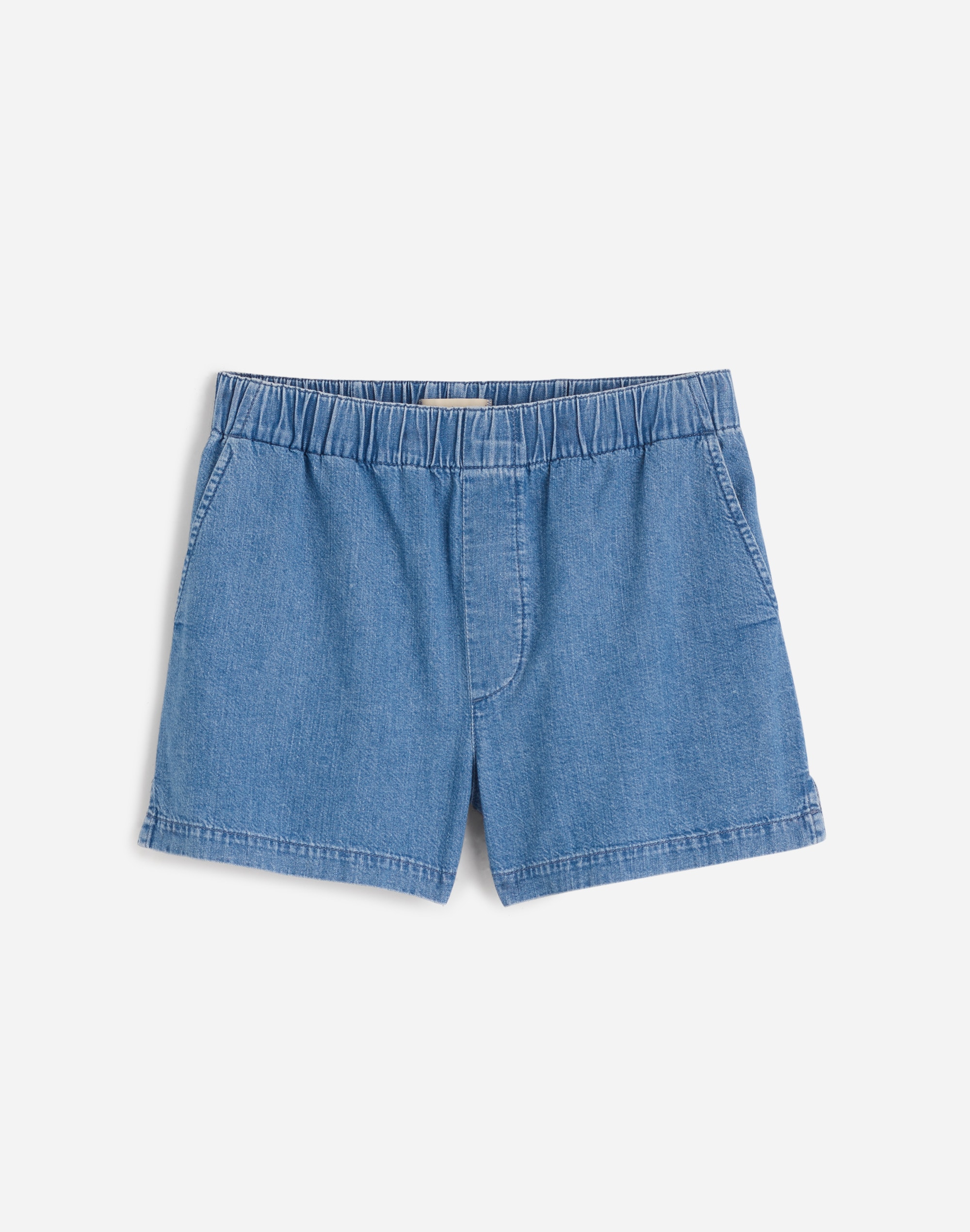 Denim Pull-On Shorts