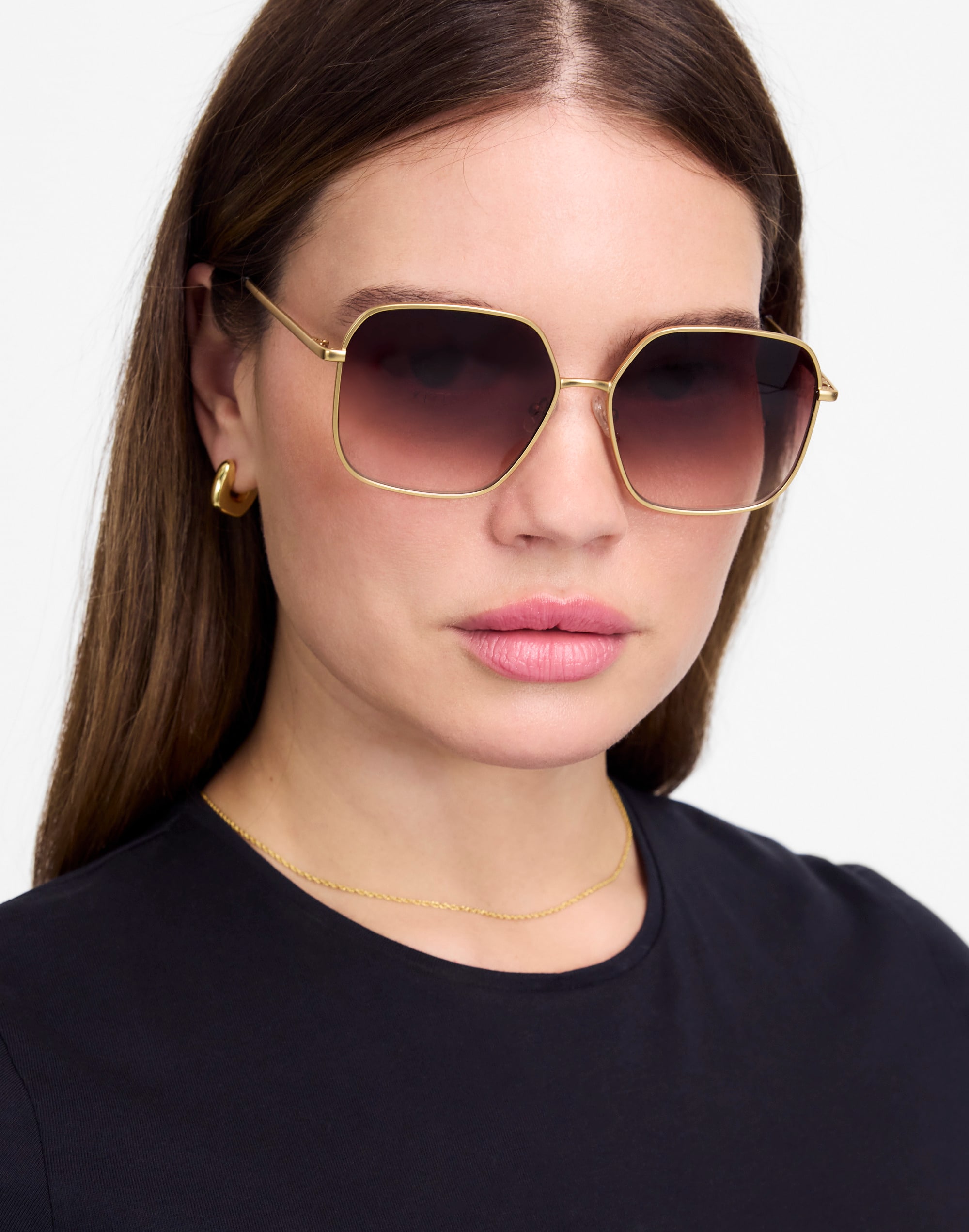 Oversized Rounded Square Sunglasses