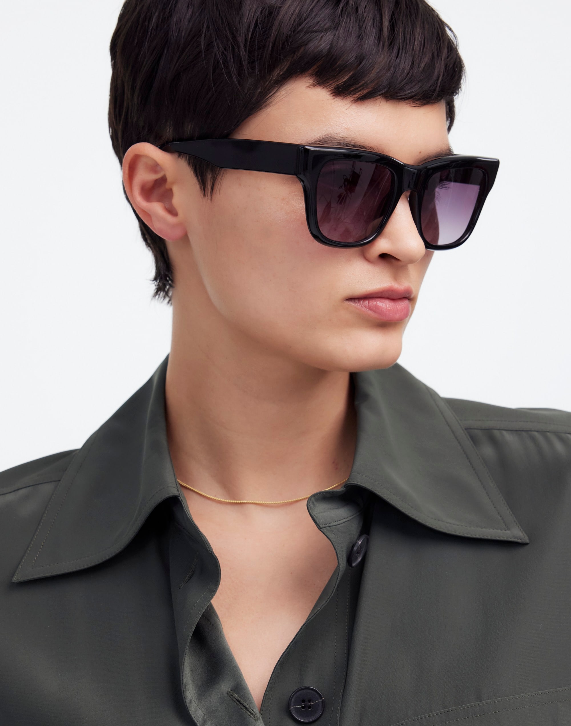Oversized Chunky Sunglasses | Madewell