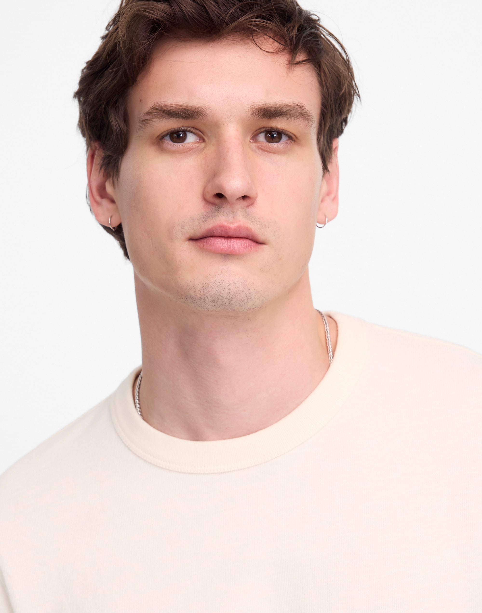 Heavyweight Slub Cotton Long-Sleeve Tee