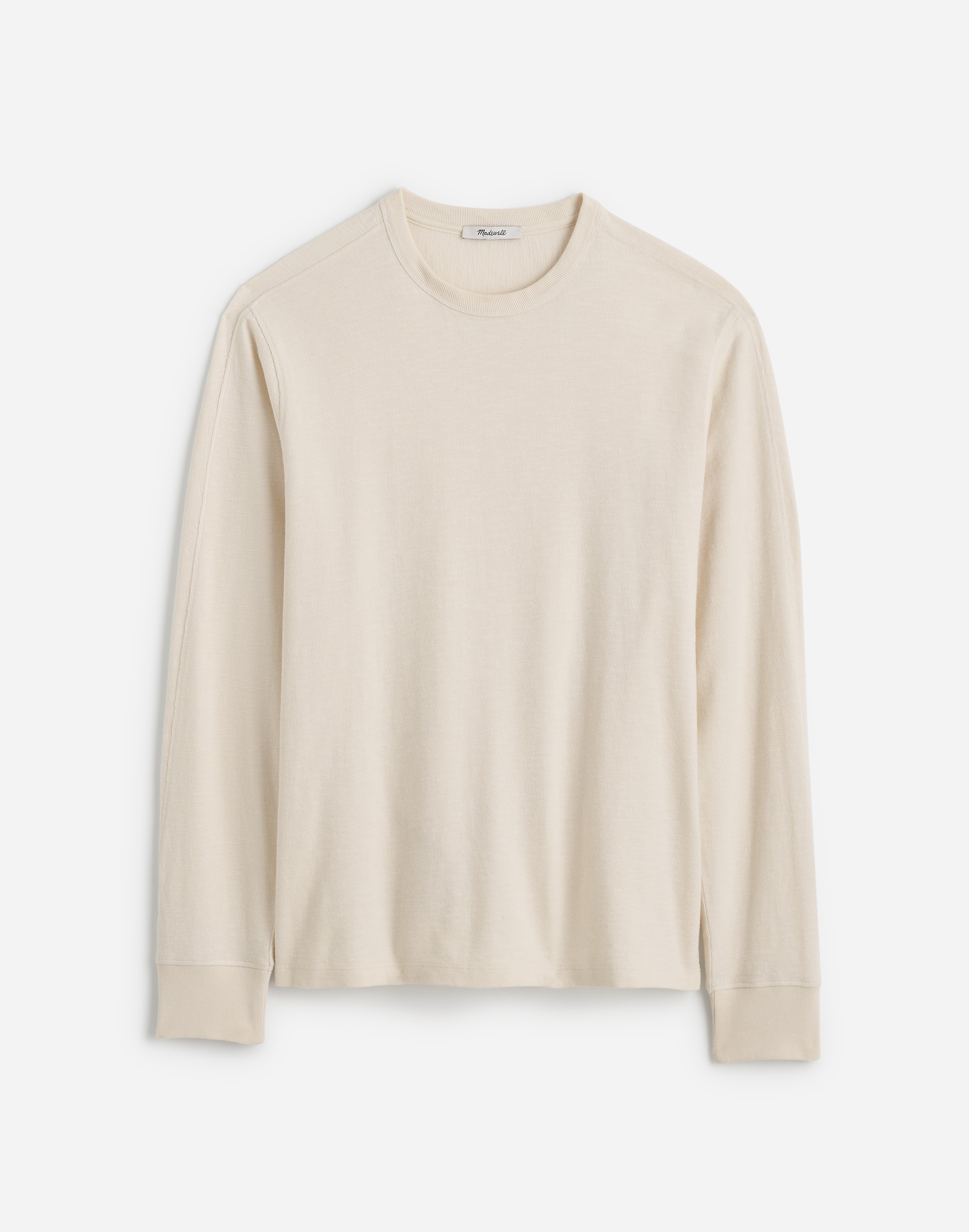 Heavyweight Slub Cotton Long-Sleeve Tee