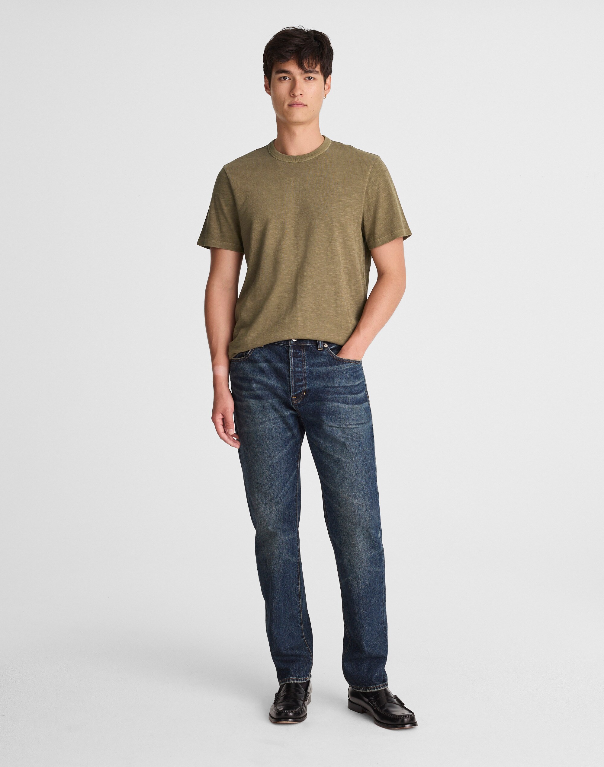 MADEWELL HEAVYWEIGHT SLUB COTTON TEE