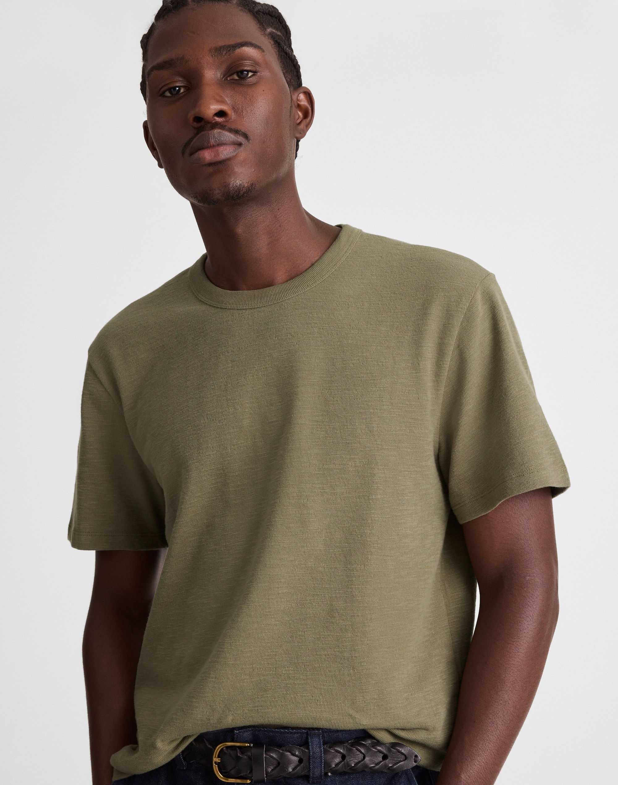 Heavyweight Slub Cotton Tee