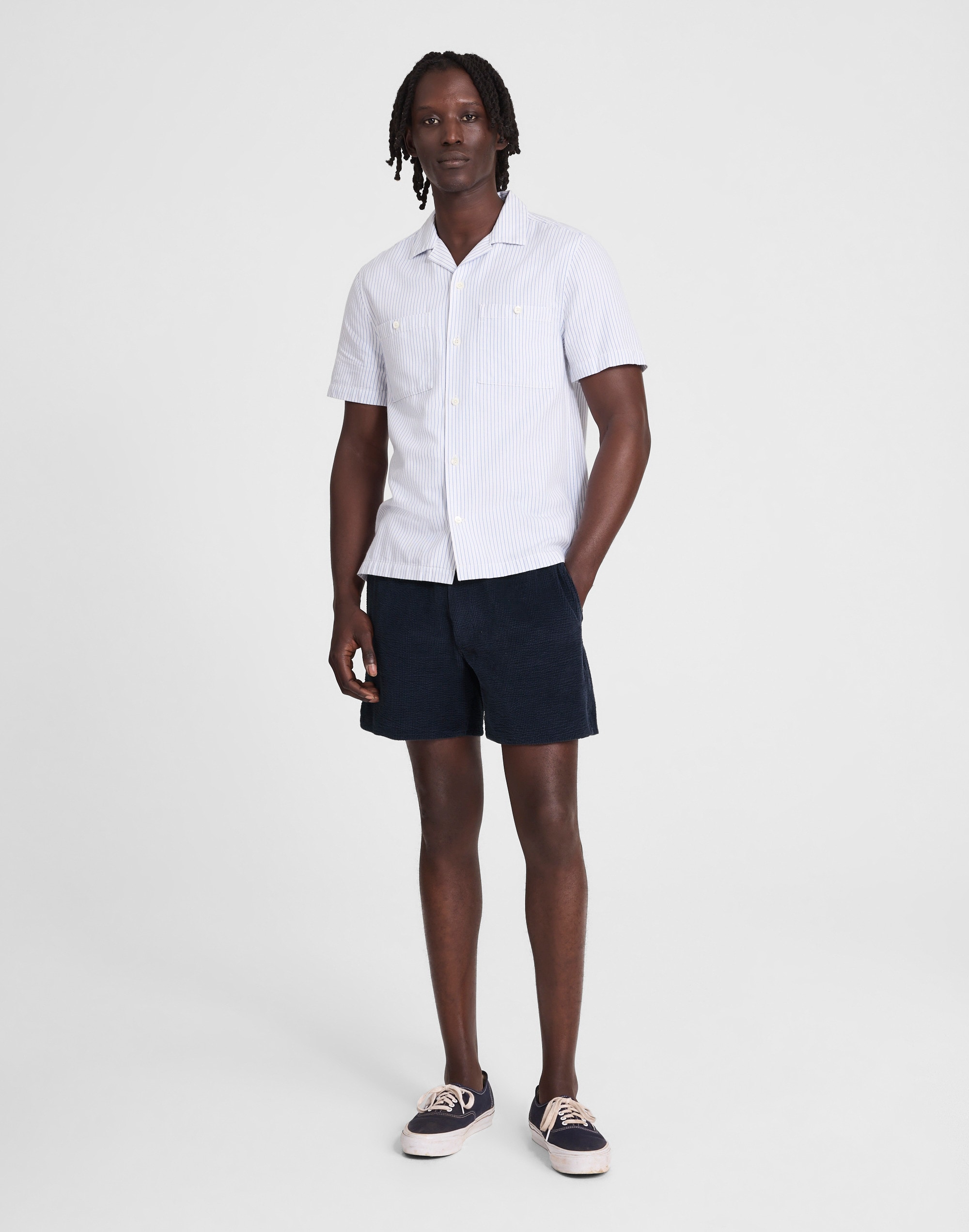 Everywear Short in Seersucker Corduroy