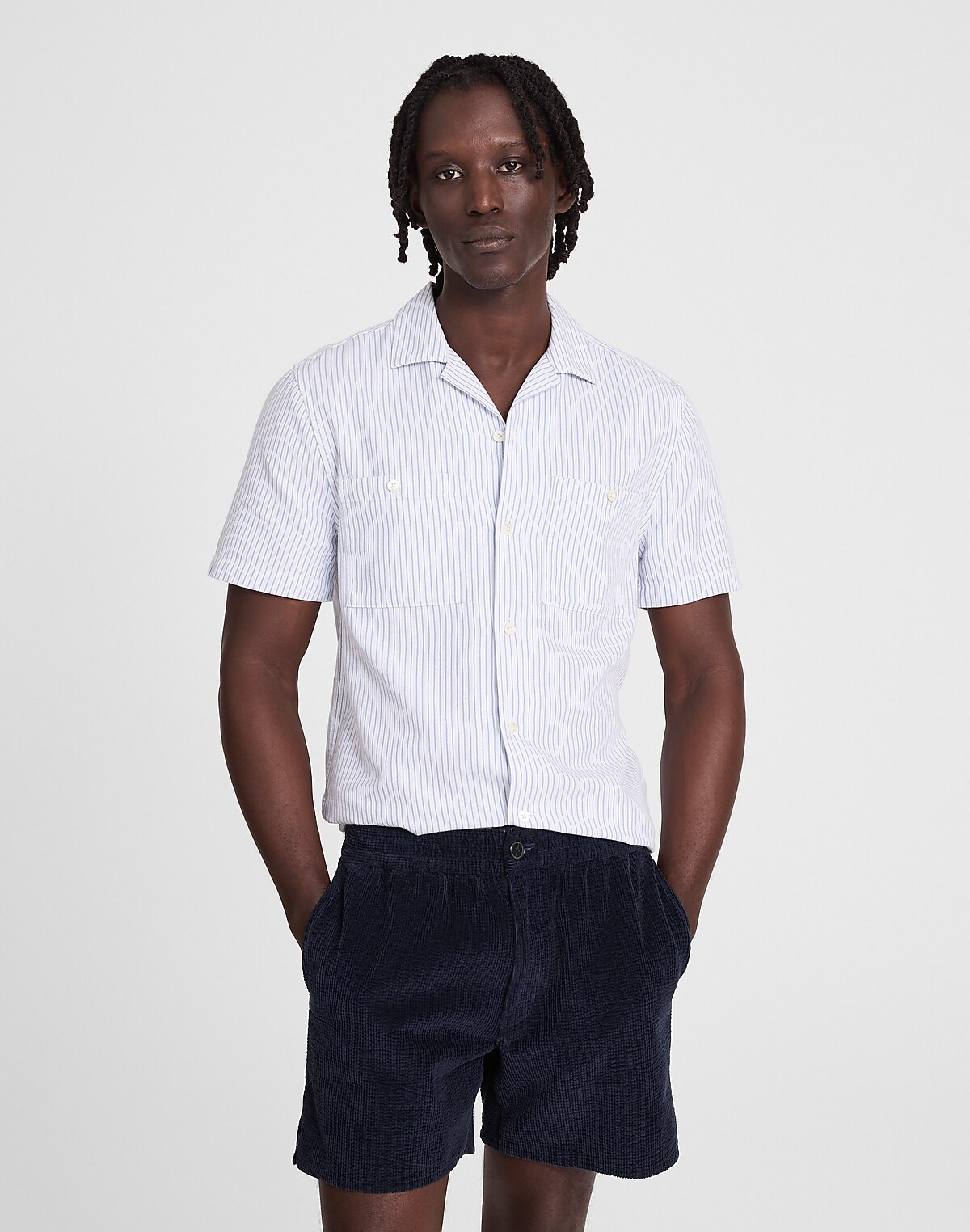 Everywear Short in Seersucker Corduroy