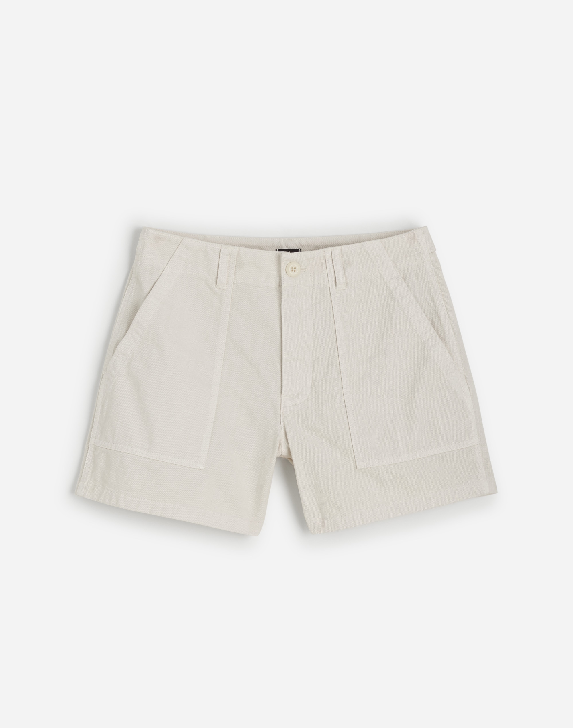 Fatigue Shorts in Garment-Dyed Cotton Twill