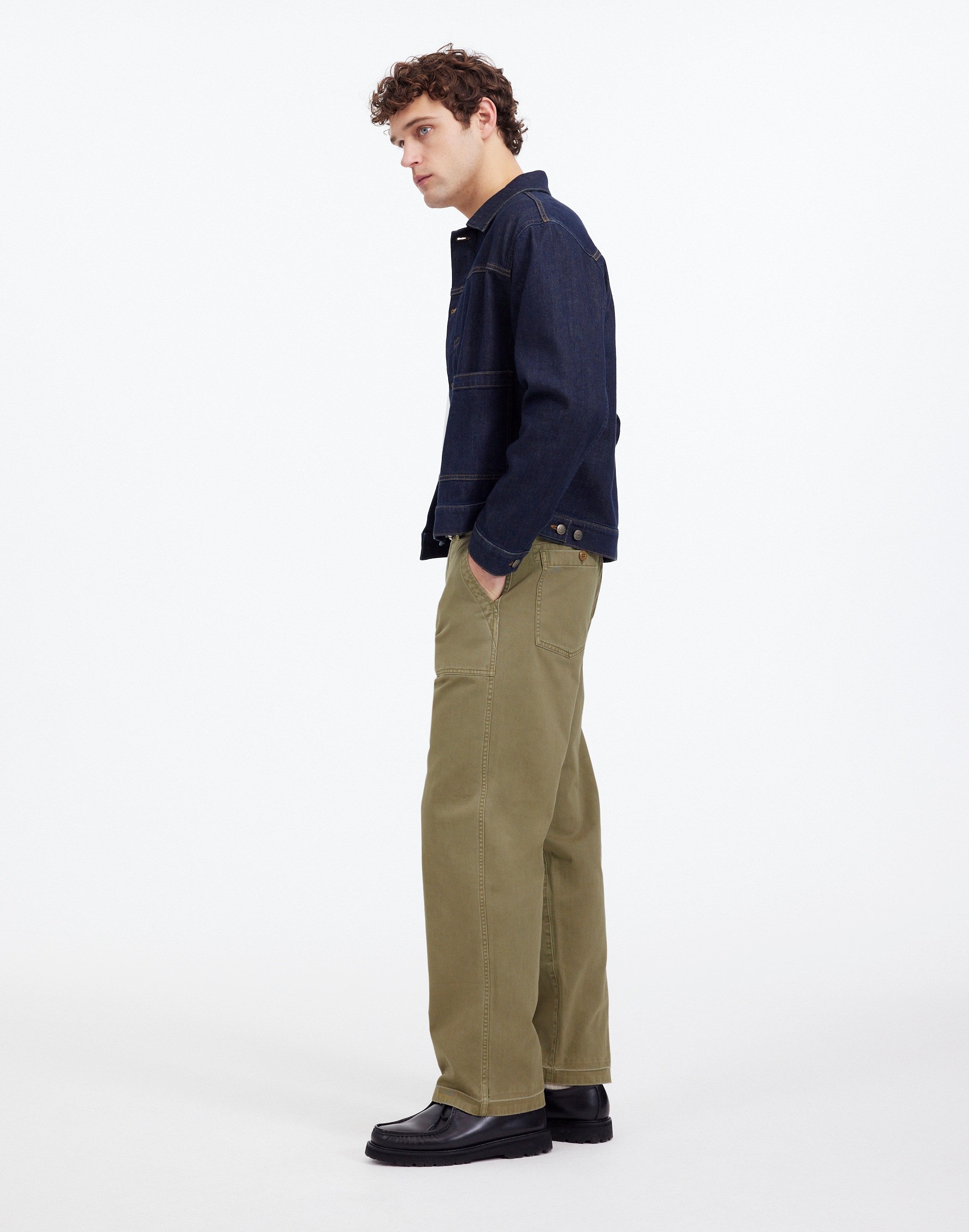 Fatigue Pants Garment-Dyed Cotton Twill | Madewell