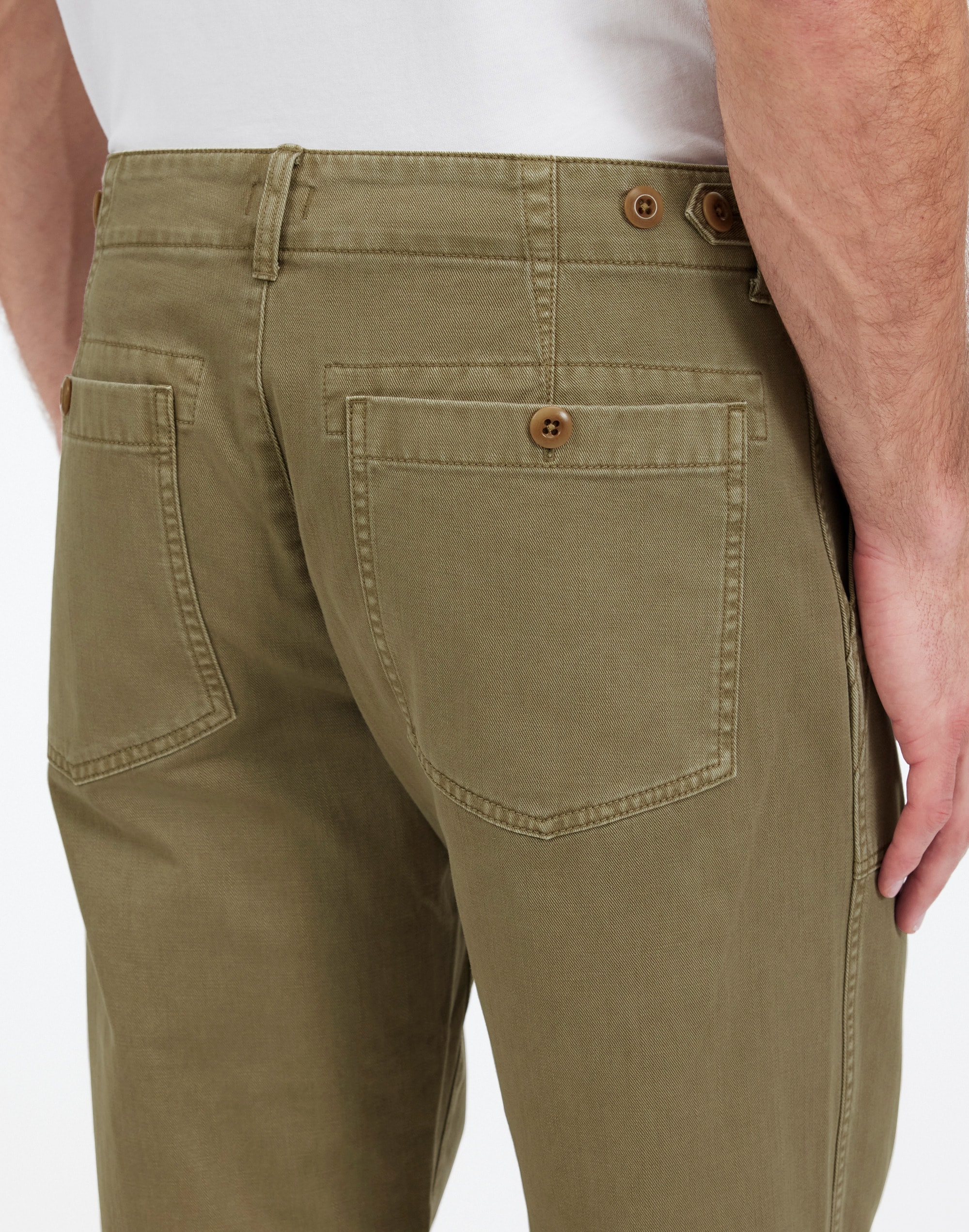 Fatigue Pants Garment-Dyed Cotton Twill | Madewell