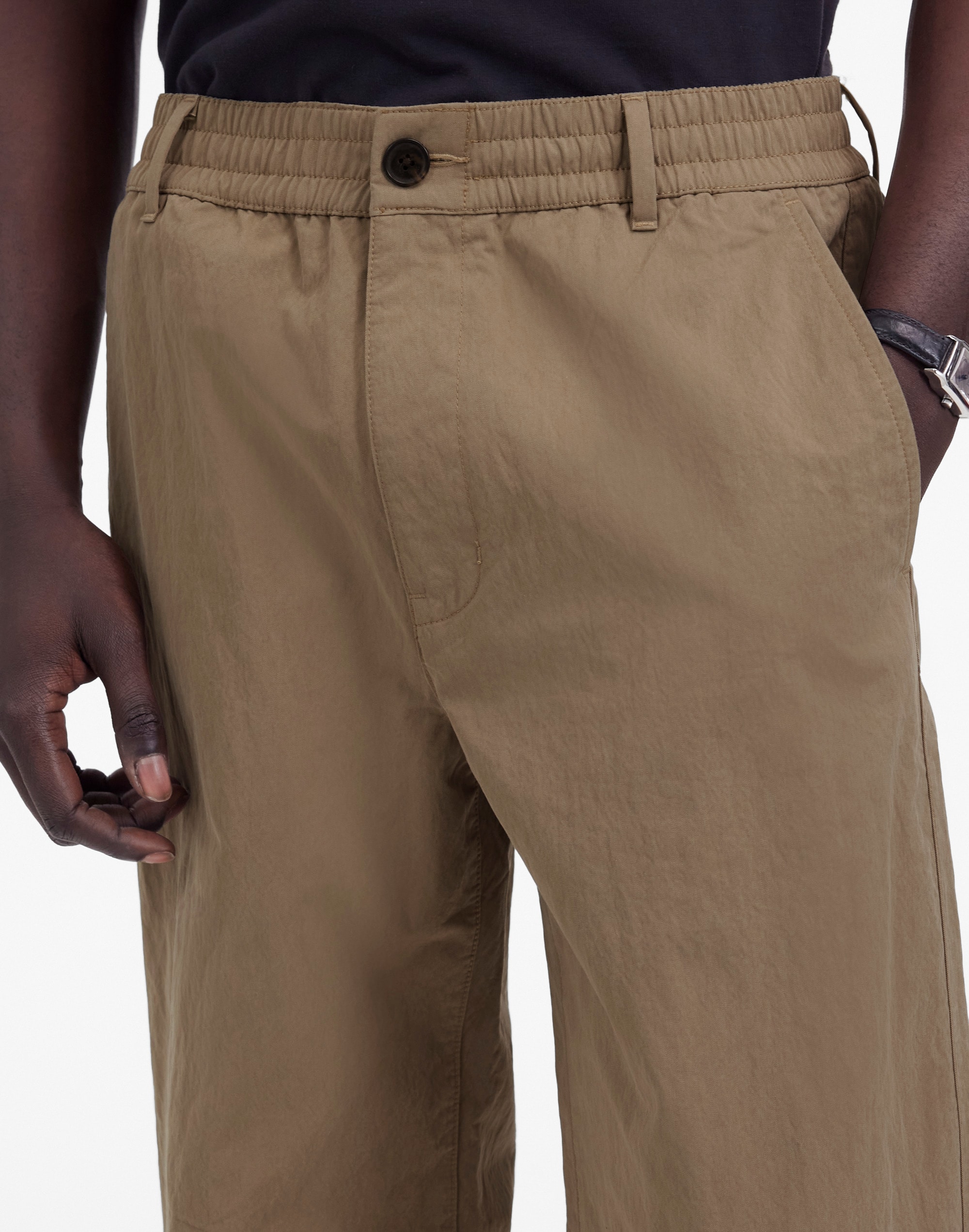 Pull-On Pant in Cotton Blend