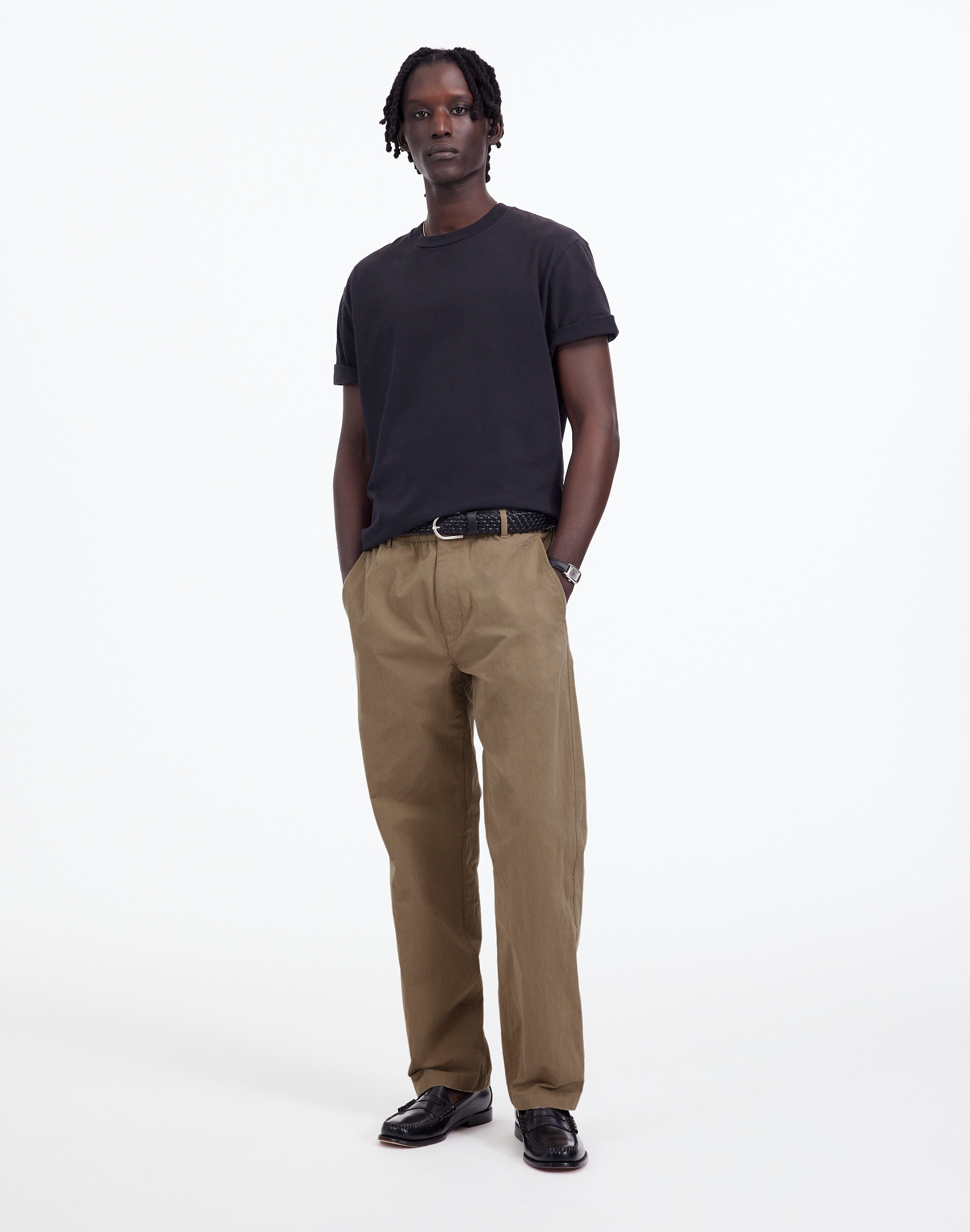 Pull-On Pant in Cotton Blend