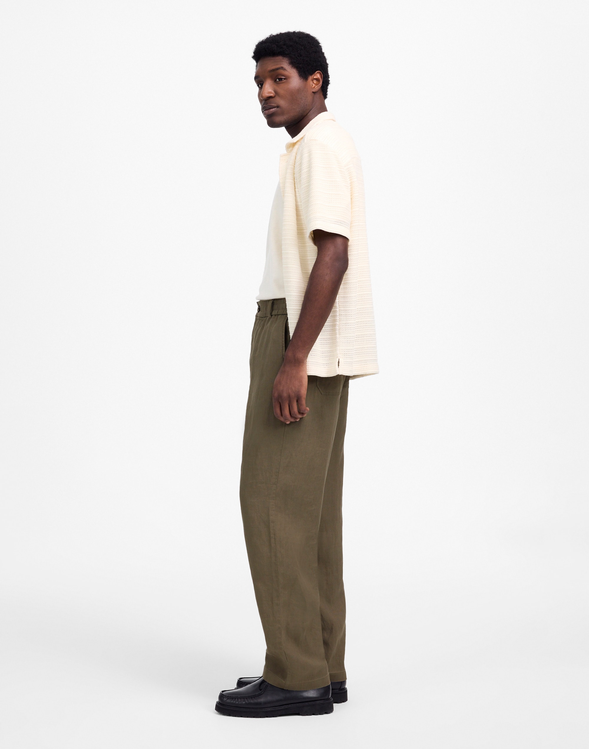 Linen Pull-On Pant