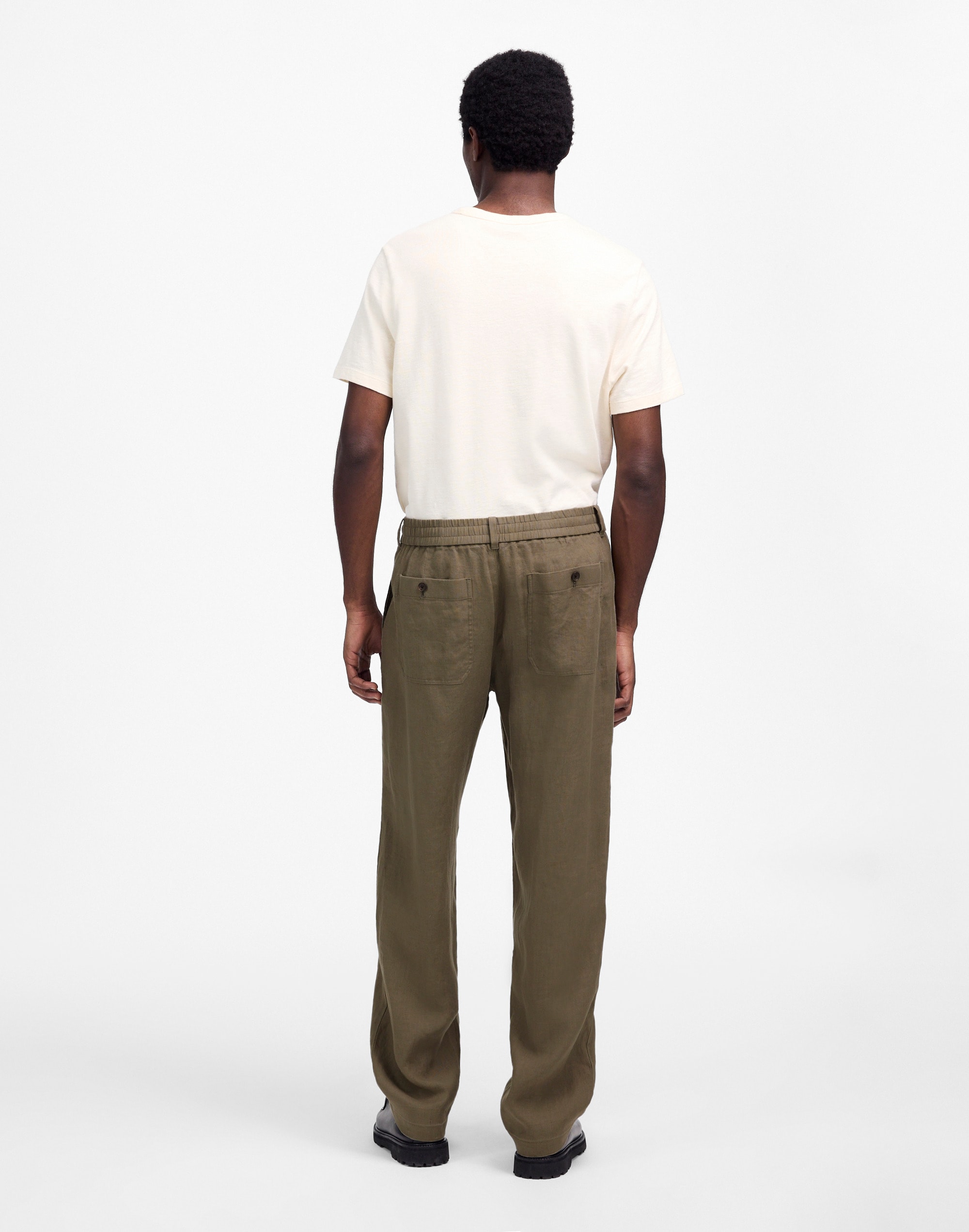 Linen Pull-On Pant