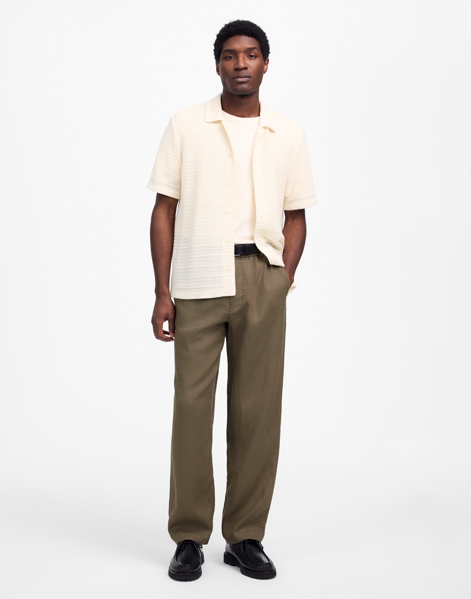 Linen Pull-On Pant