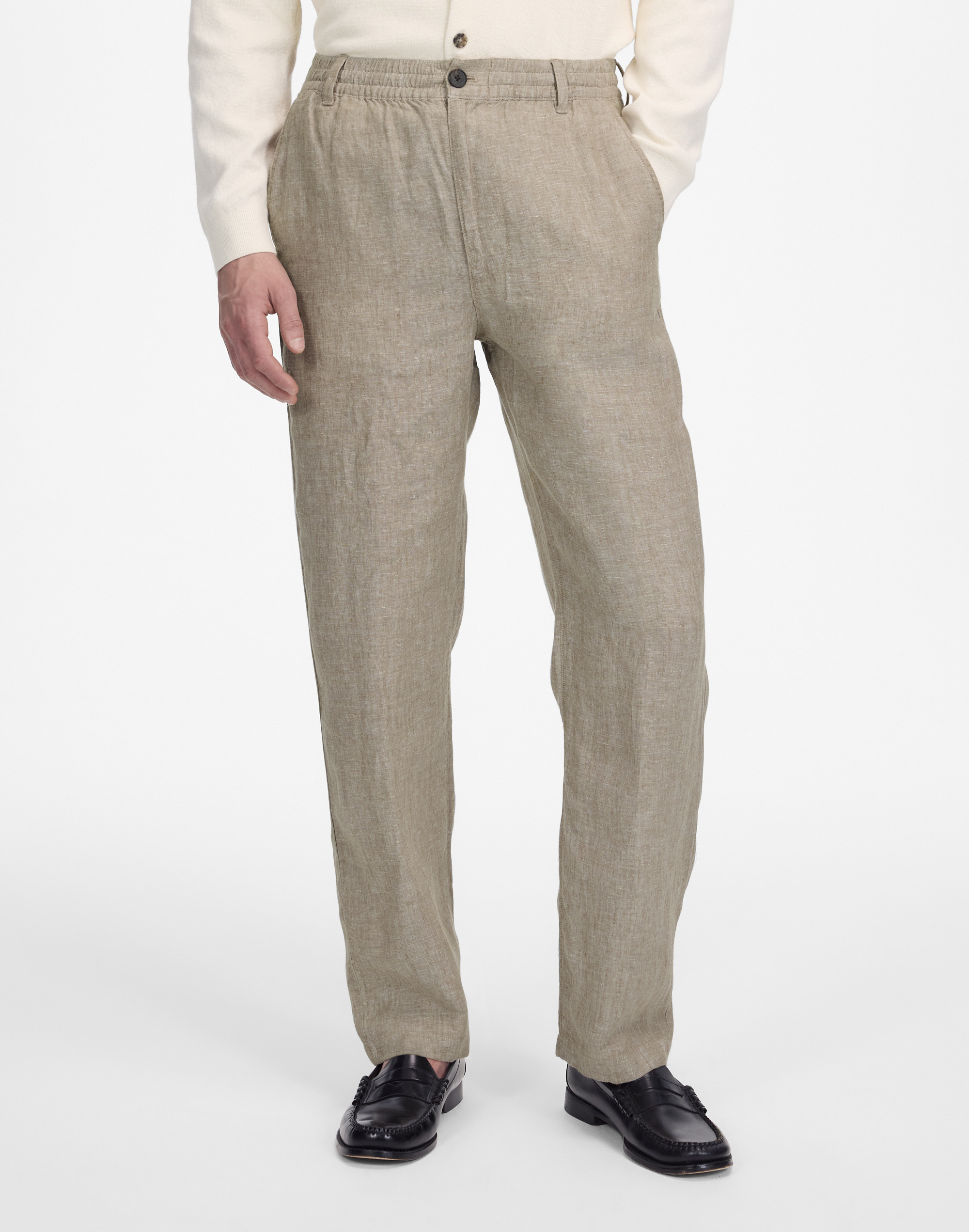 Linen Pull-On Pant