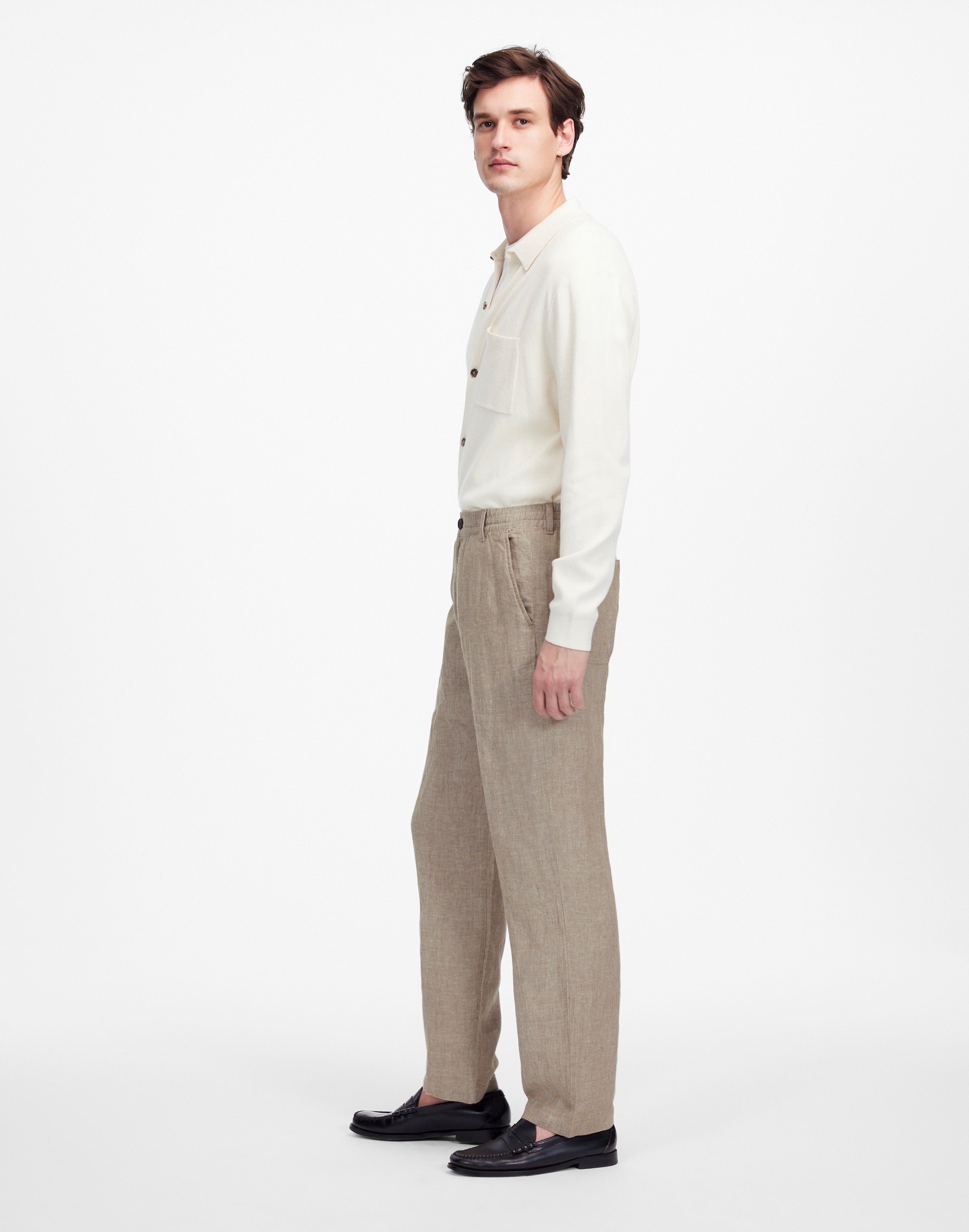 Linen Pull-On Pant