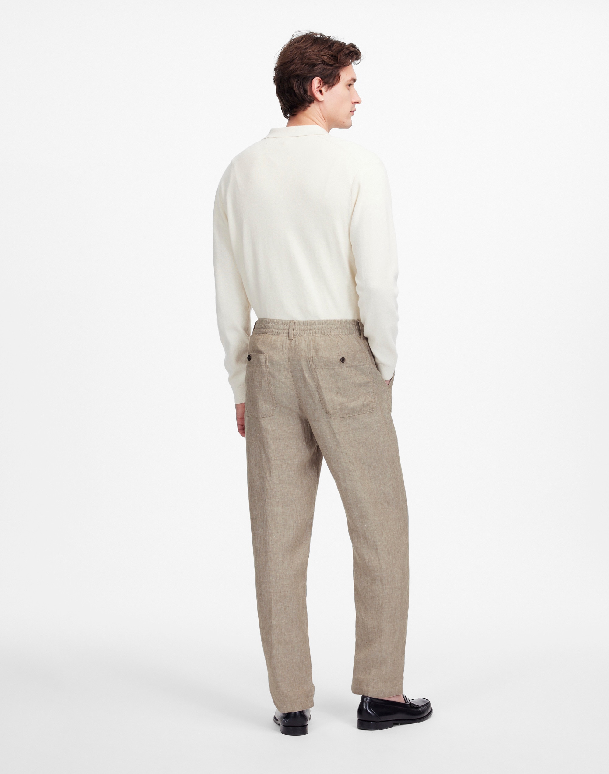 Linen Pull-On Pant