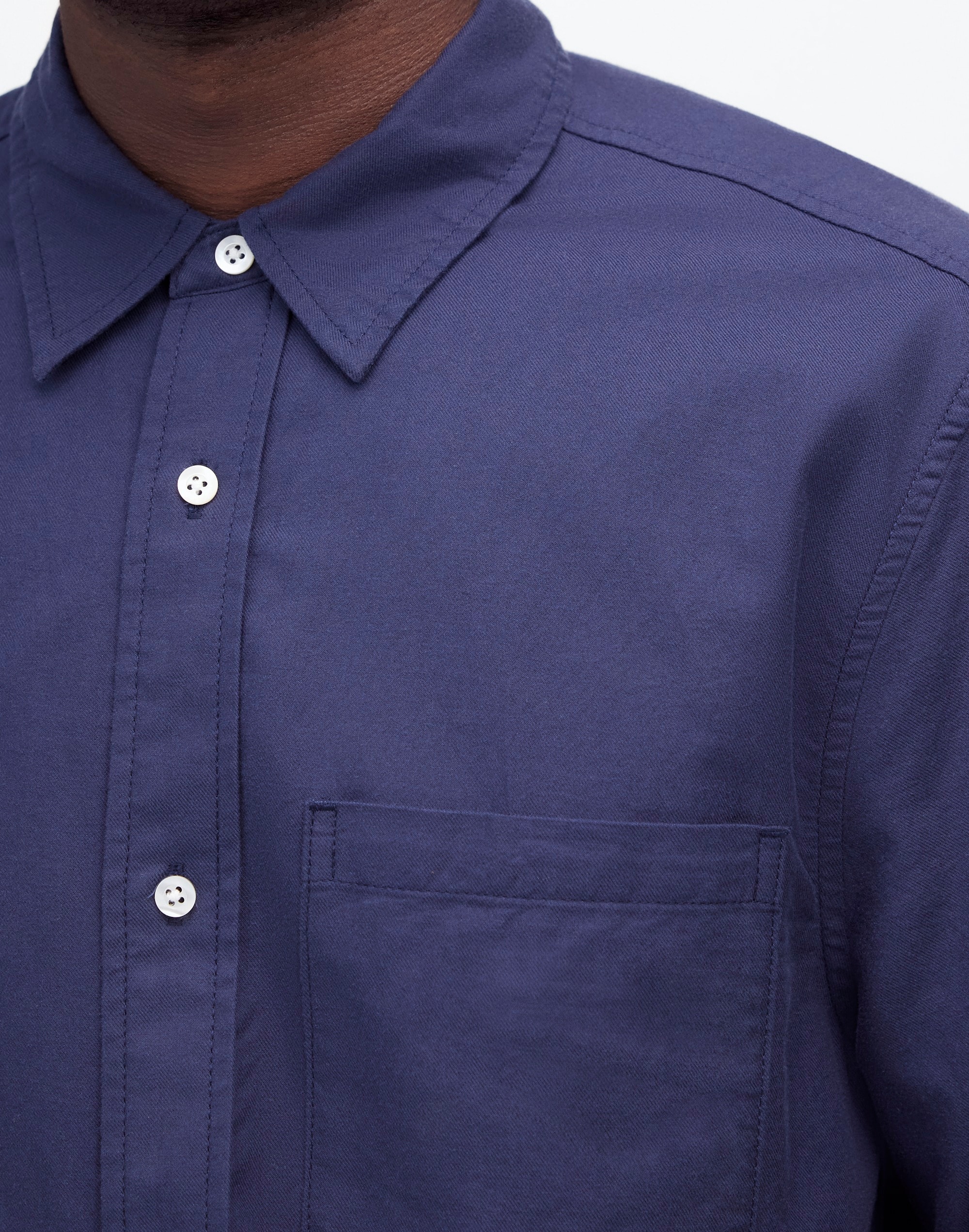 Button-Up Shirt in Everyday Twill
